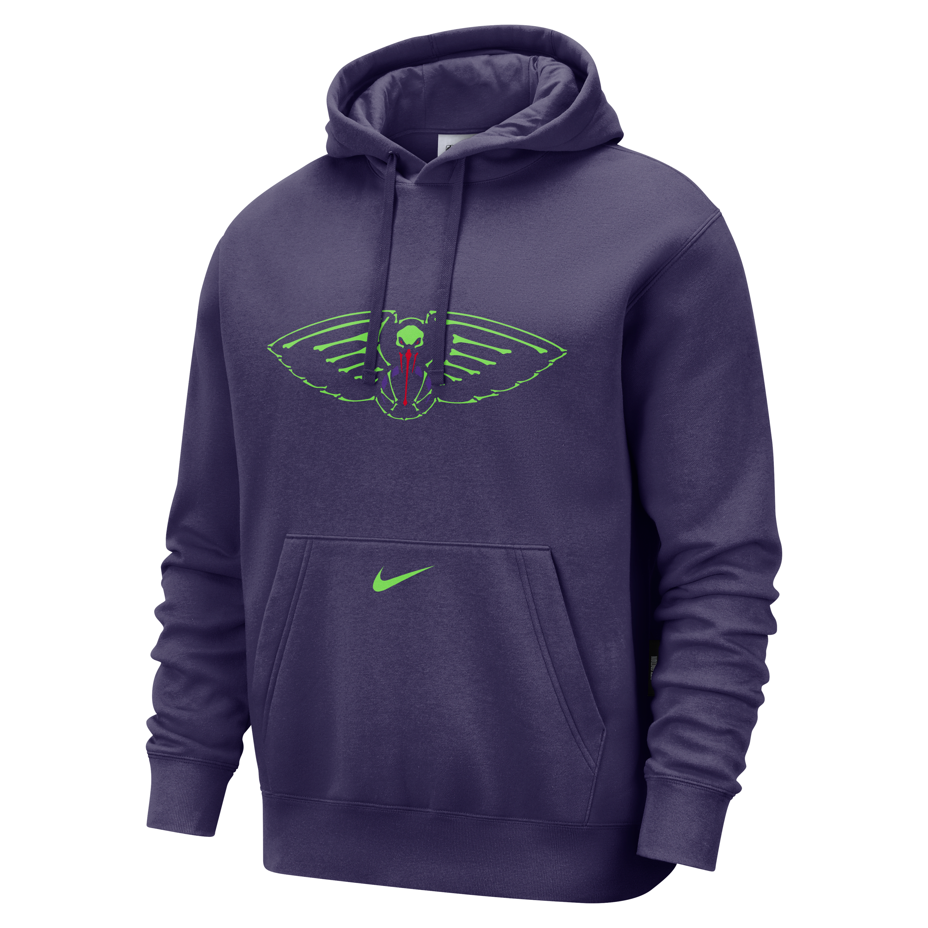New Orleans Pelicans Club City Edition Men's Nike NBA Fleece Pullover Hoodie