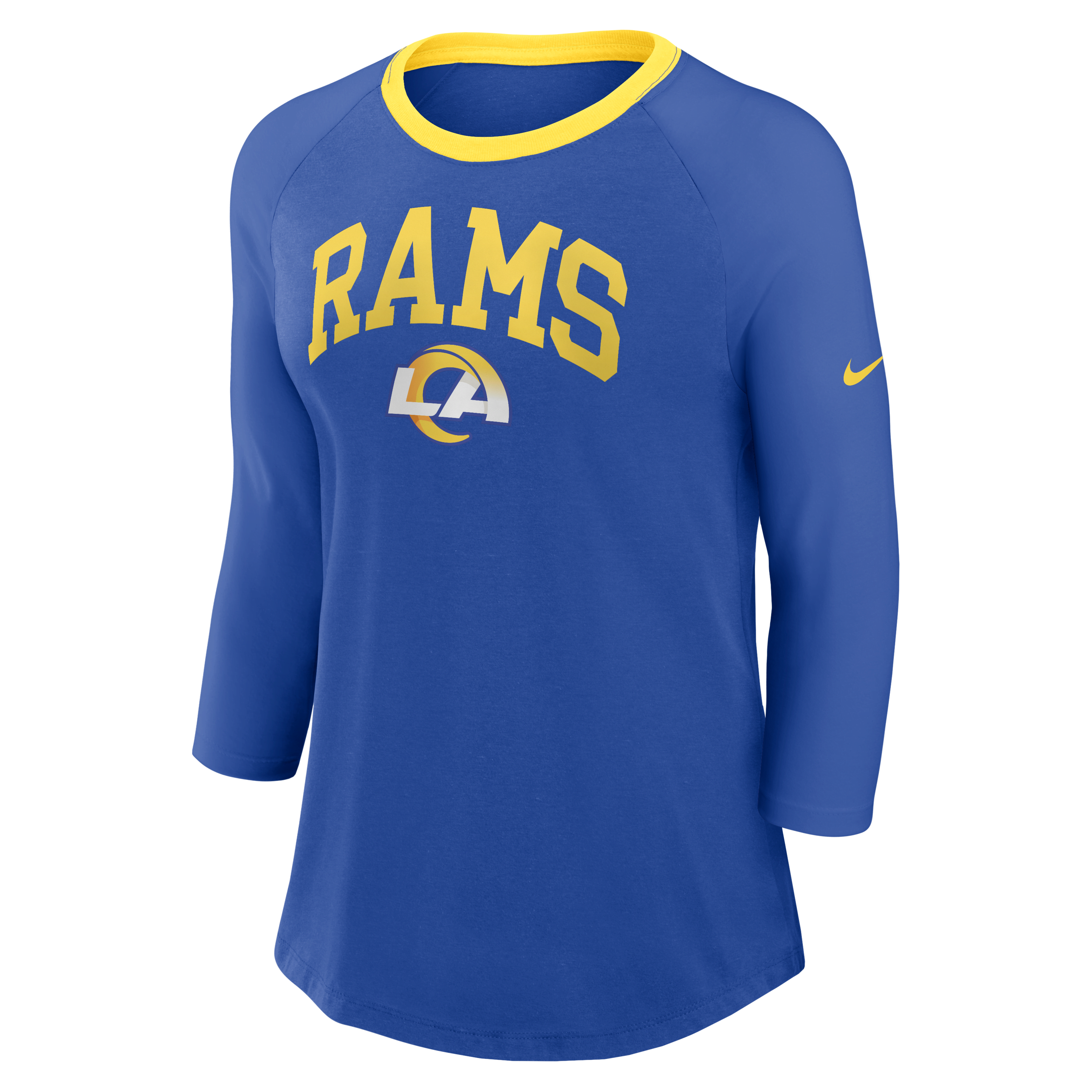 Los Angeles Rams Women's Nike NFL 3/4-Sleeve T-Shirt