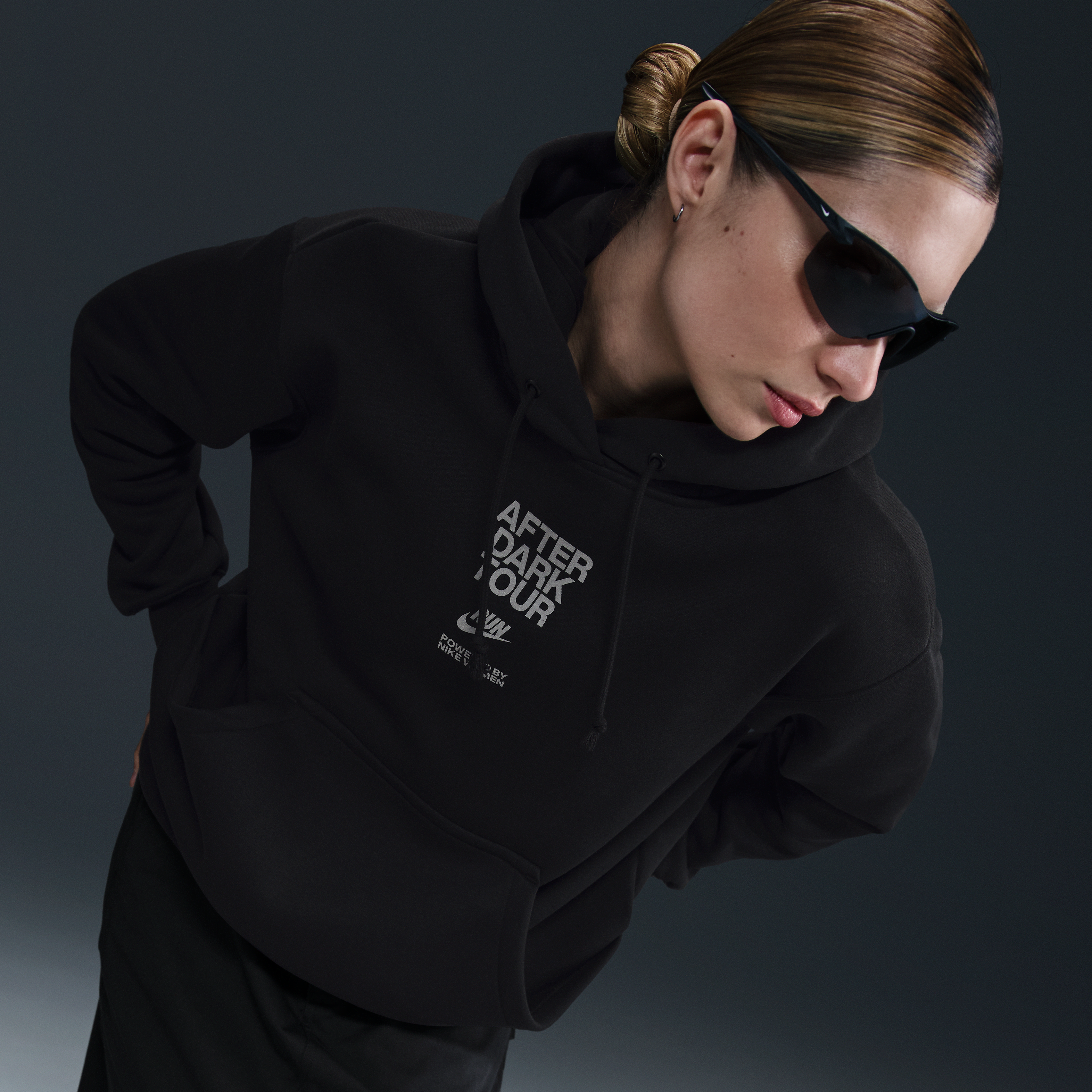 Nike After Dark Tour Women's Oversized Graphic Hoodie