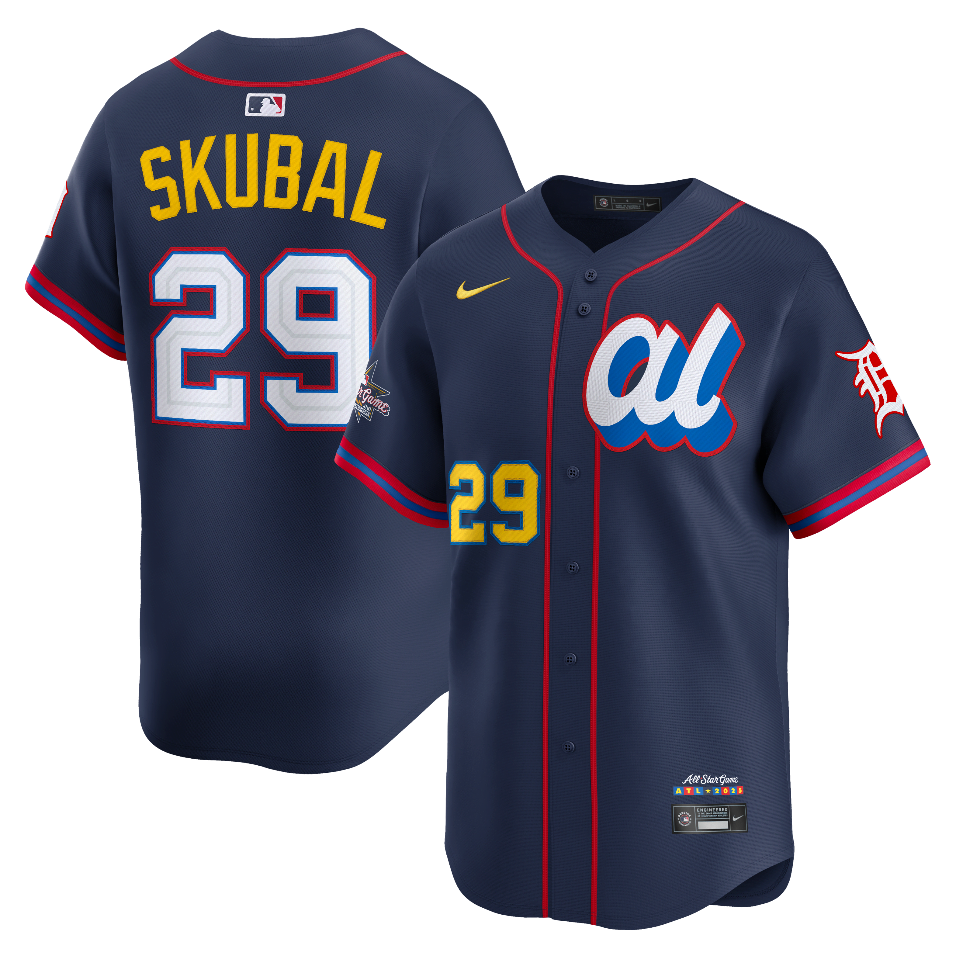 Tarik Skubal American League 2025 Home Run Derby Men's Nike Dri-FIT ADV MLB Limited Jersey