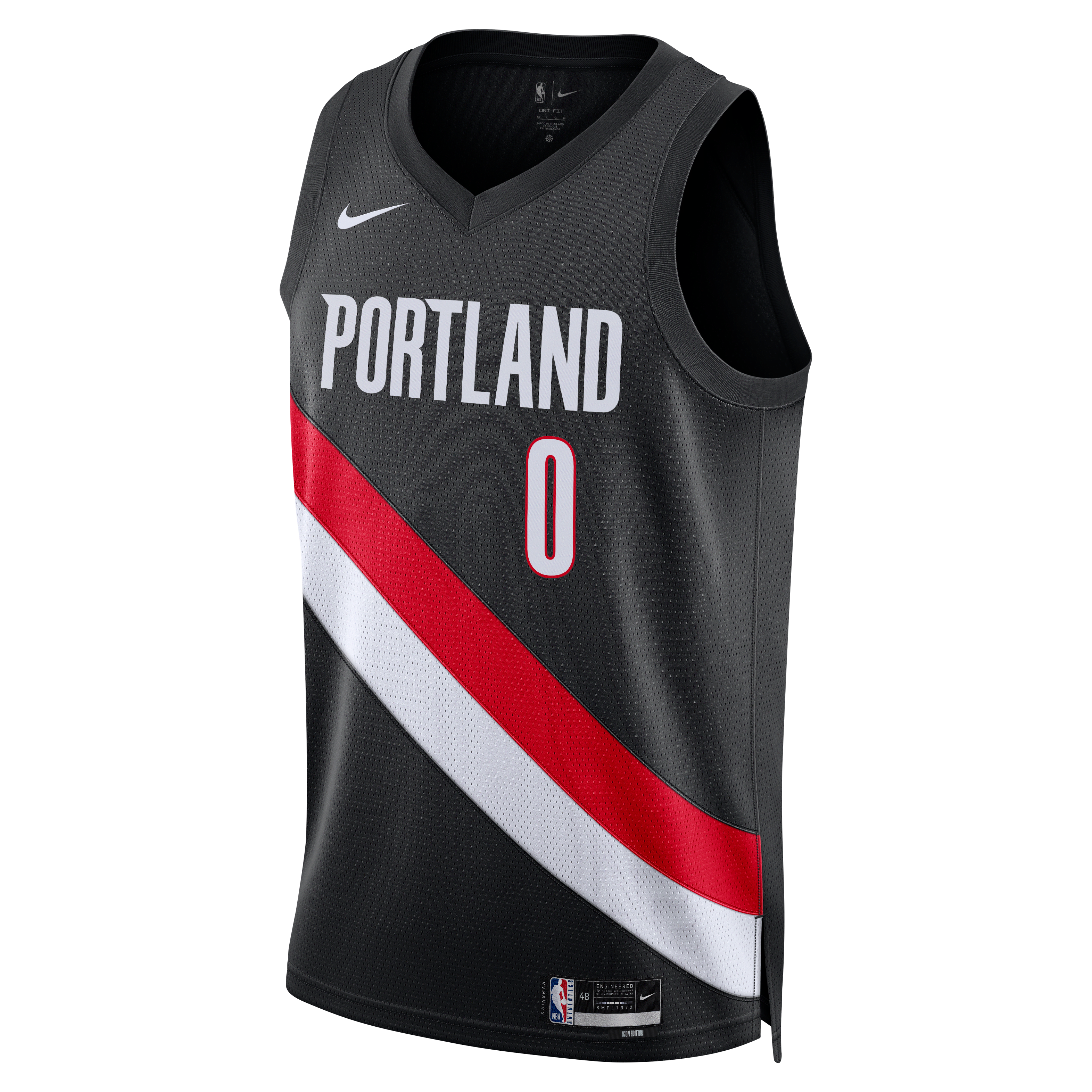 Shaedon Sharpe Portland Trail Blazers Icon Edition Men's Nike Dri-FIT NBA Swingman Jersey