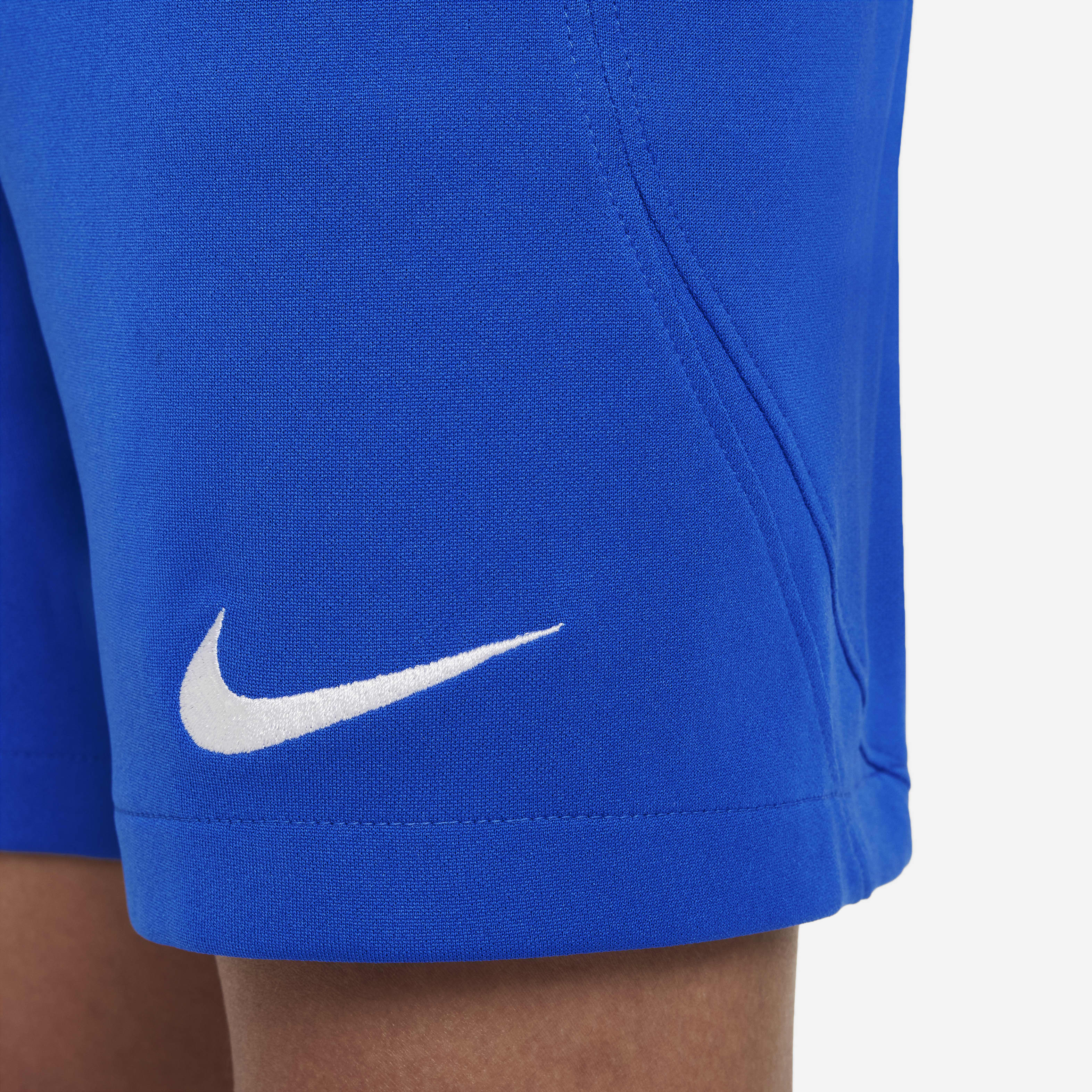 FC Barcelona 2023/24 Stadium Away Big Kids' Nike Dri-FIT Soccer Shorts