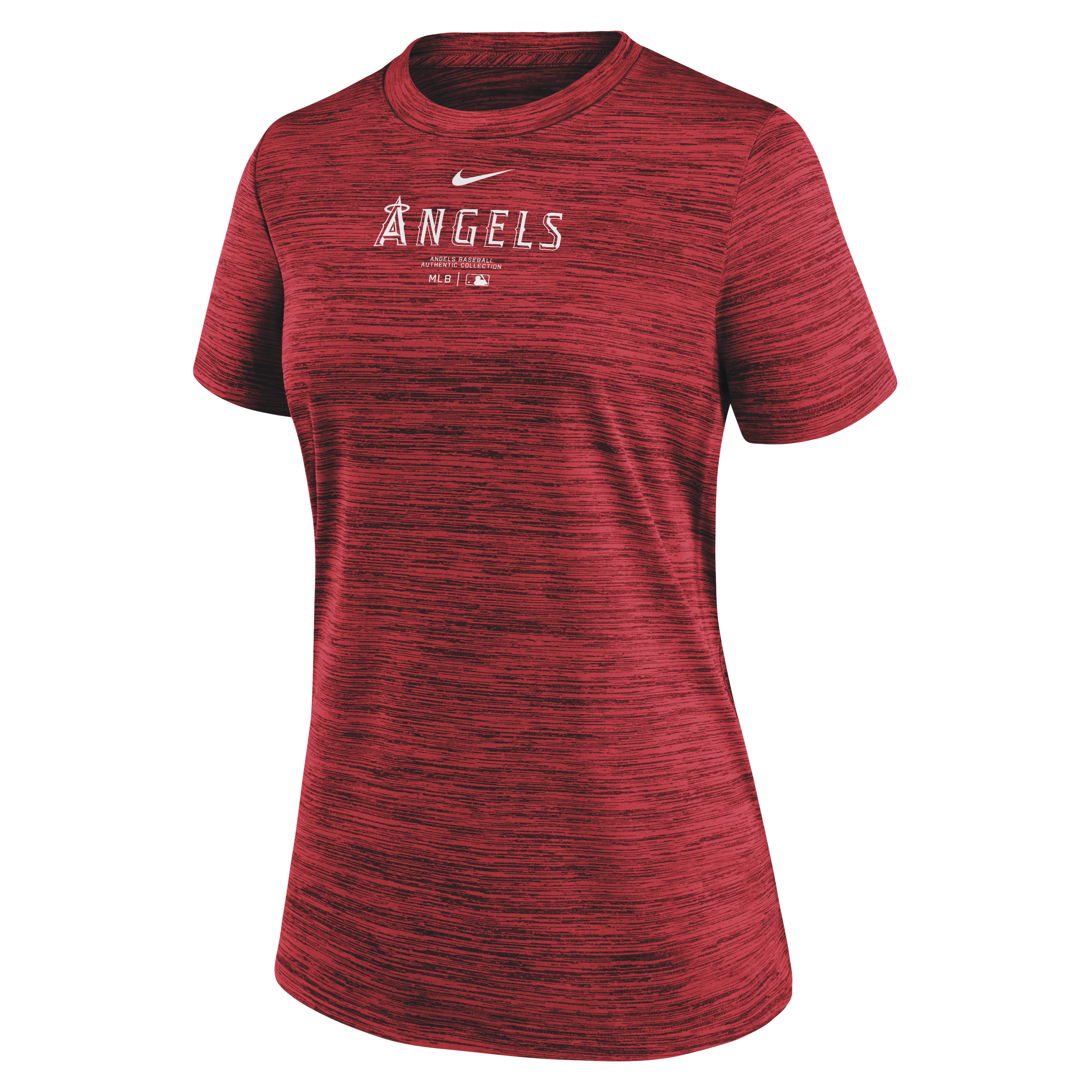 Los Angeles Angels Authentic Collection Practice Velocity Women's Nike Dri-FIT MLB T-Shirt