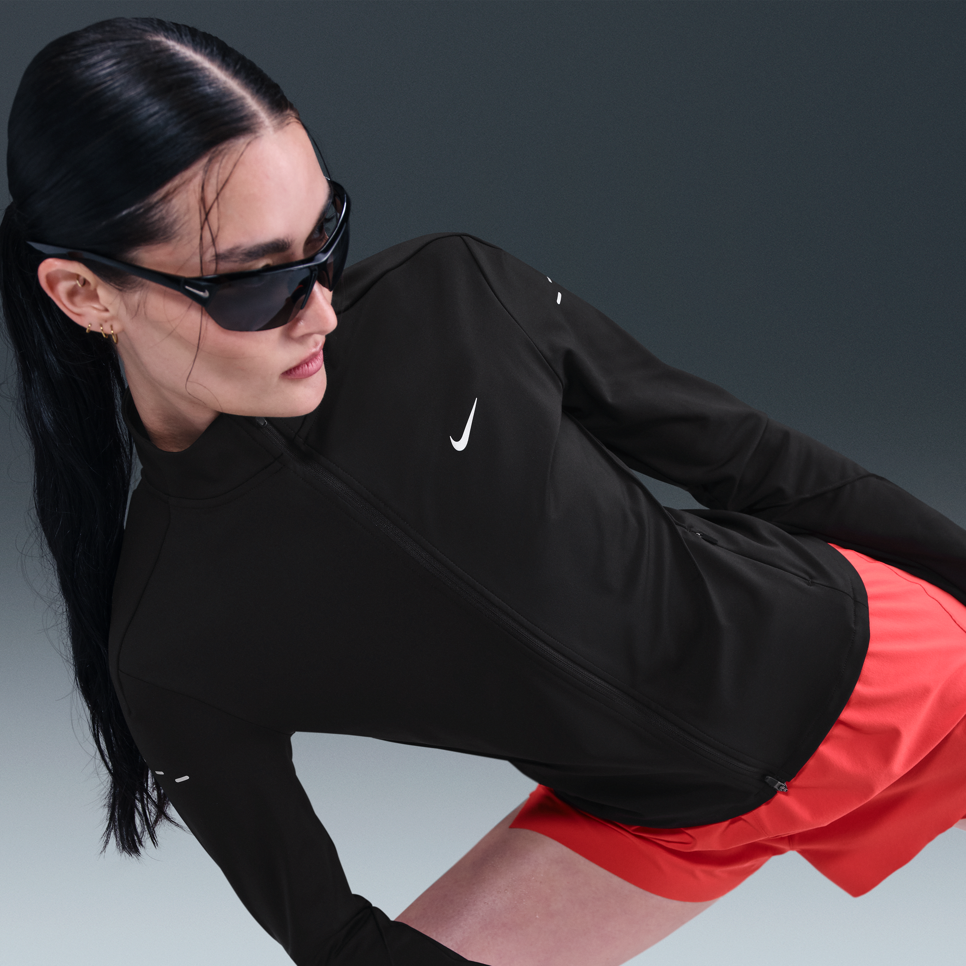 Nike Swift Women's Dri-FIT Full-Zip Mid-Layer Running Top