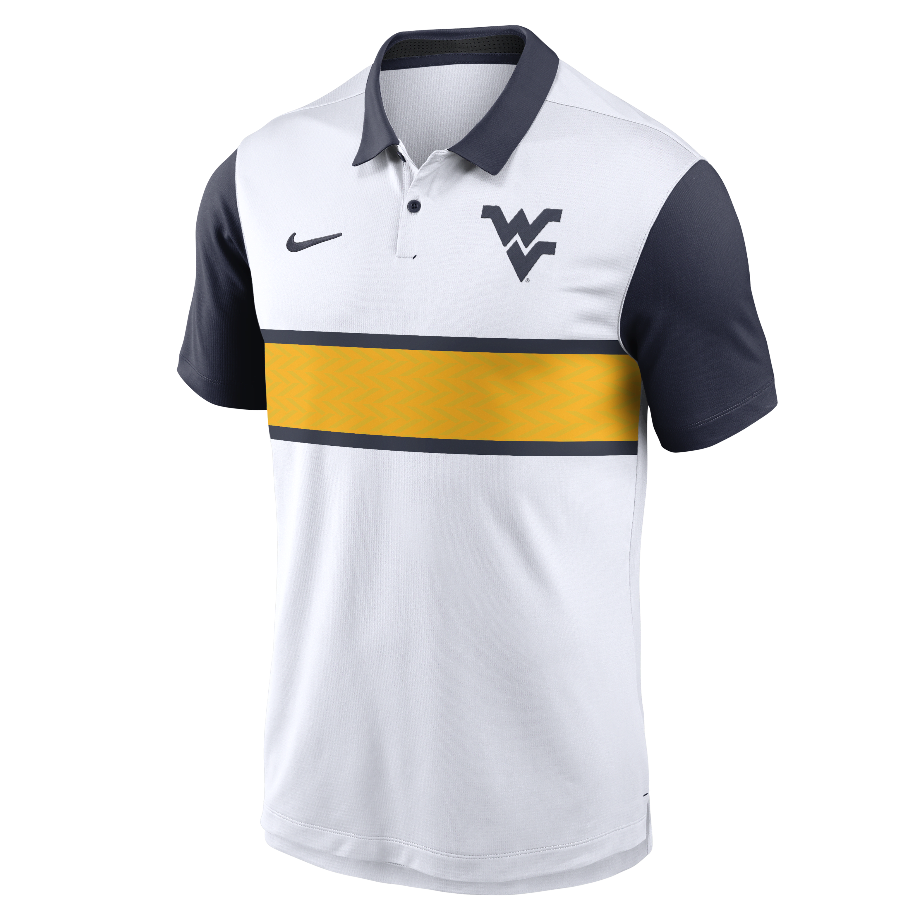 West Virginia Mountaineers Primetime Campus Vapor Men's Nike Dri-FIT College Polo