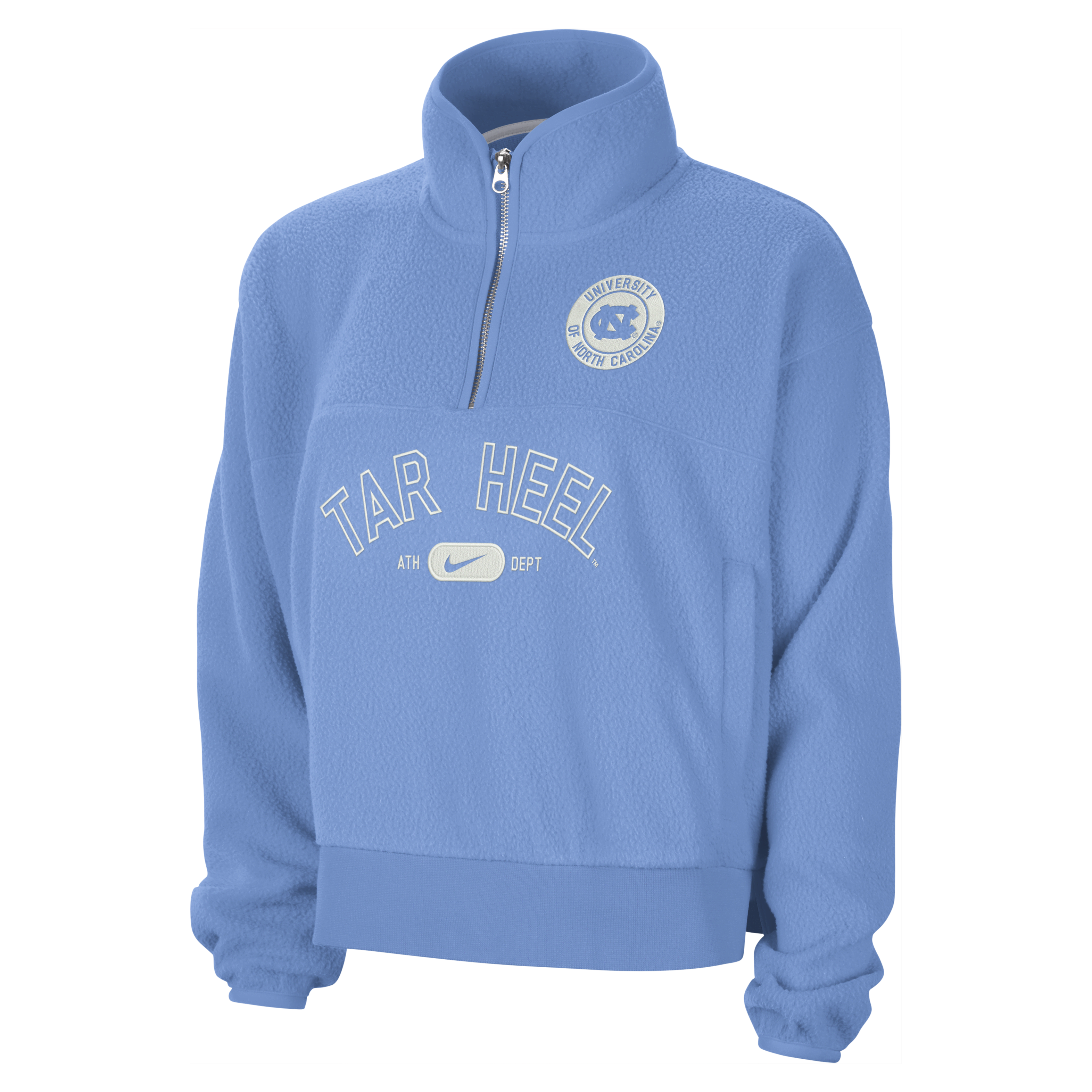 UNC Fly Women's Nike College 1/4-Zip Jacket