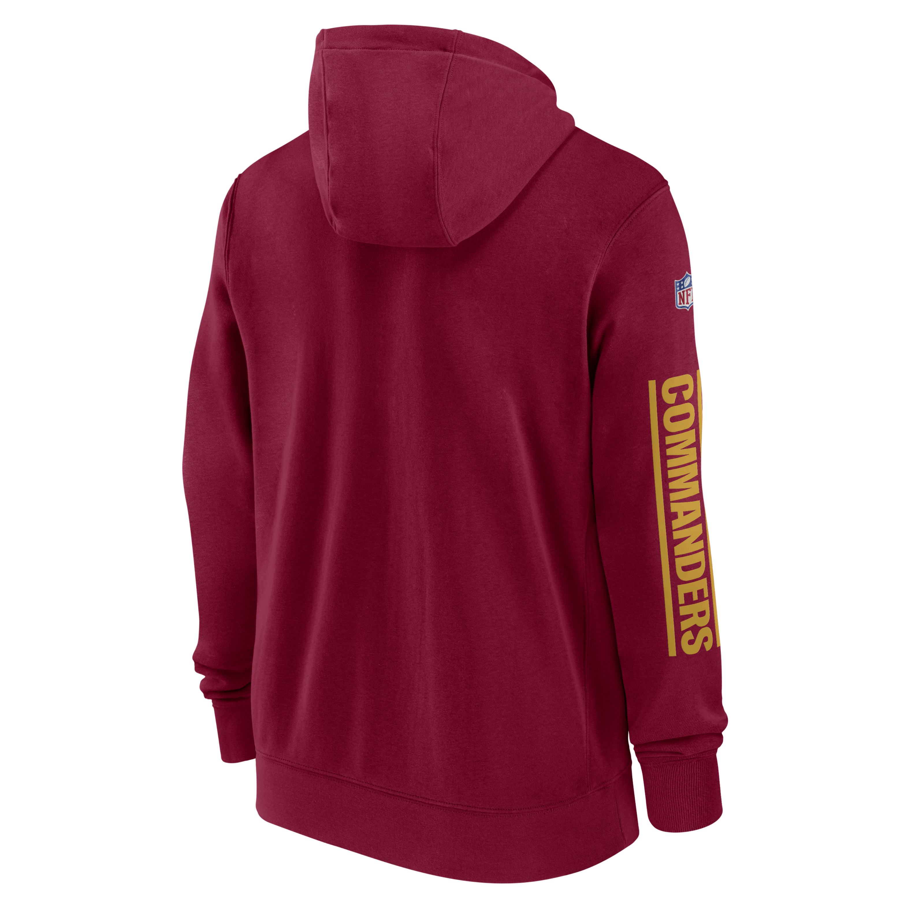 Washington Commanders Sideline Team Issue Club Men's Nike Full Zip Hoodie