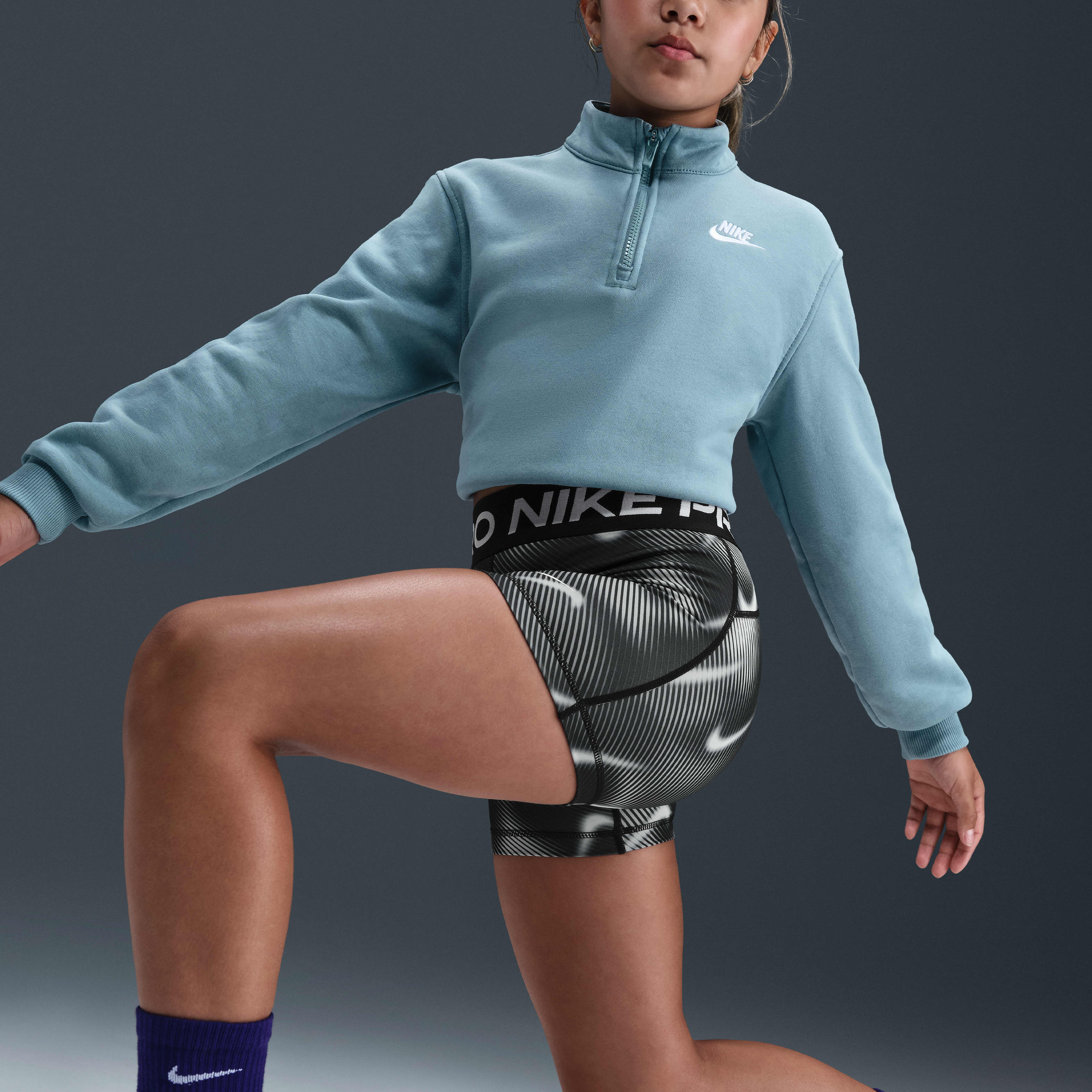 Nike Pro Big Kids' (Girls') Dri-FIT 3" Shorts