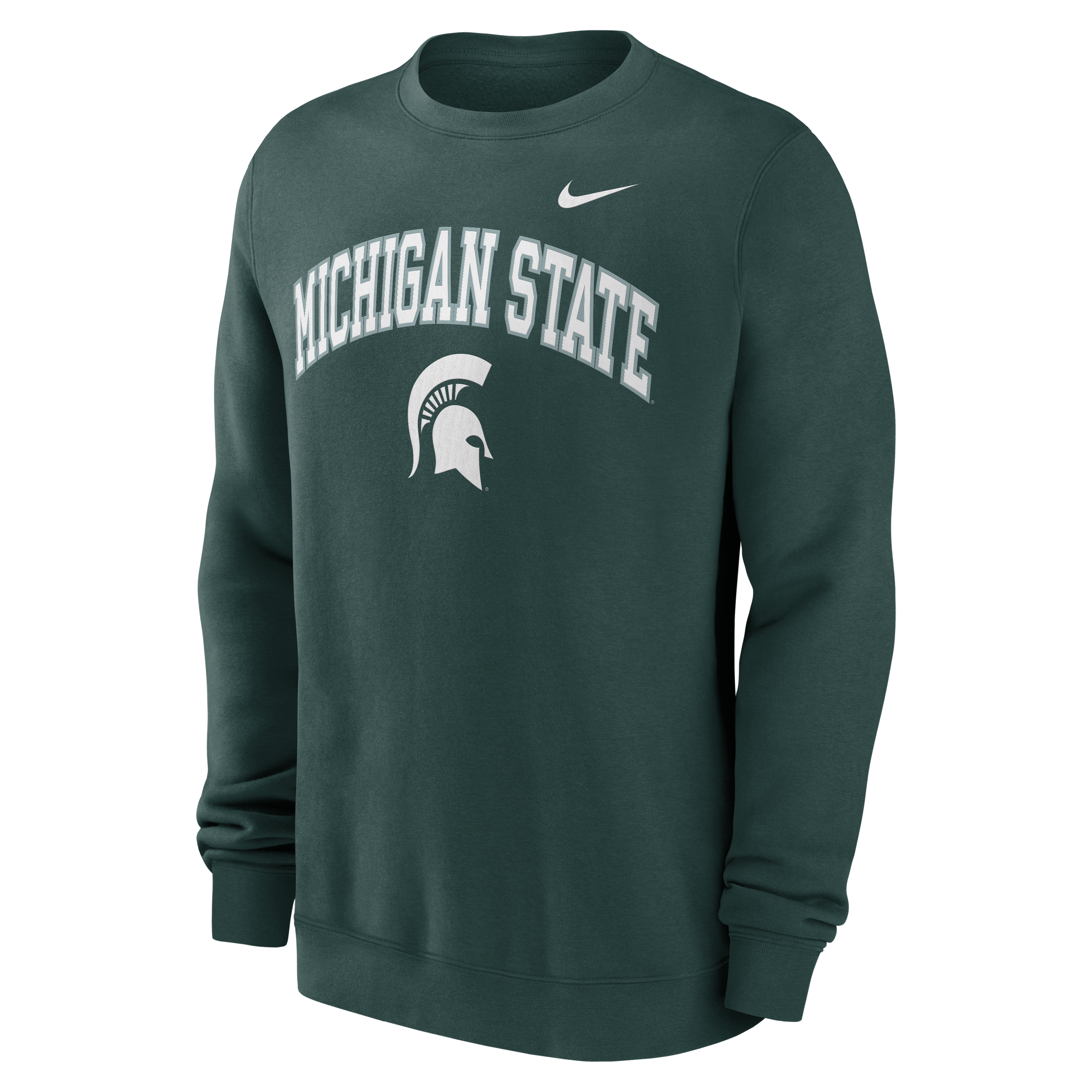 Michigan State Arch Men's Nike College Pullover Crew