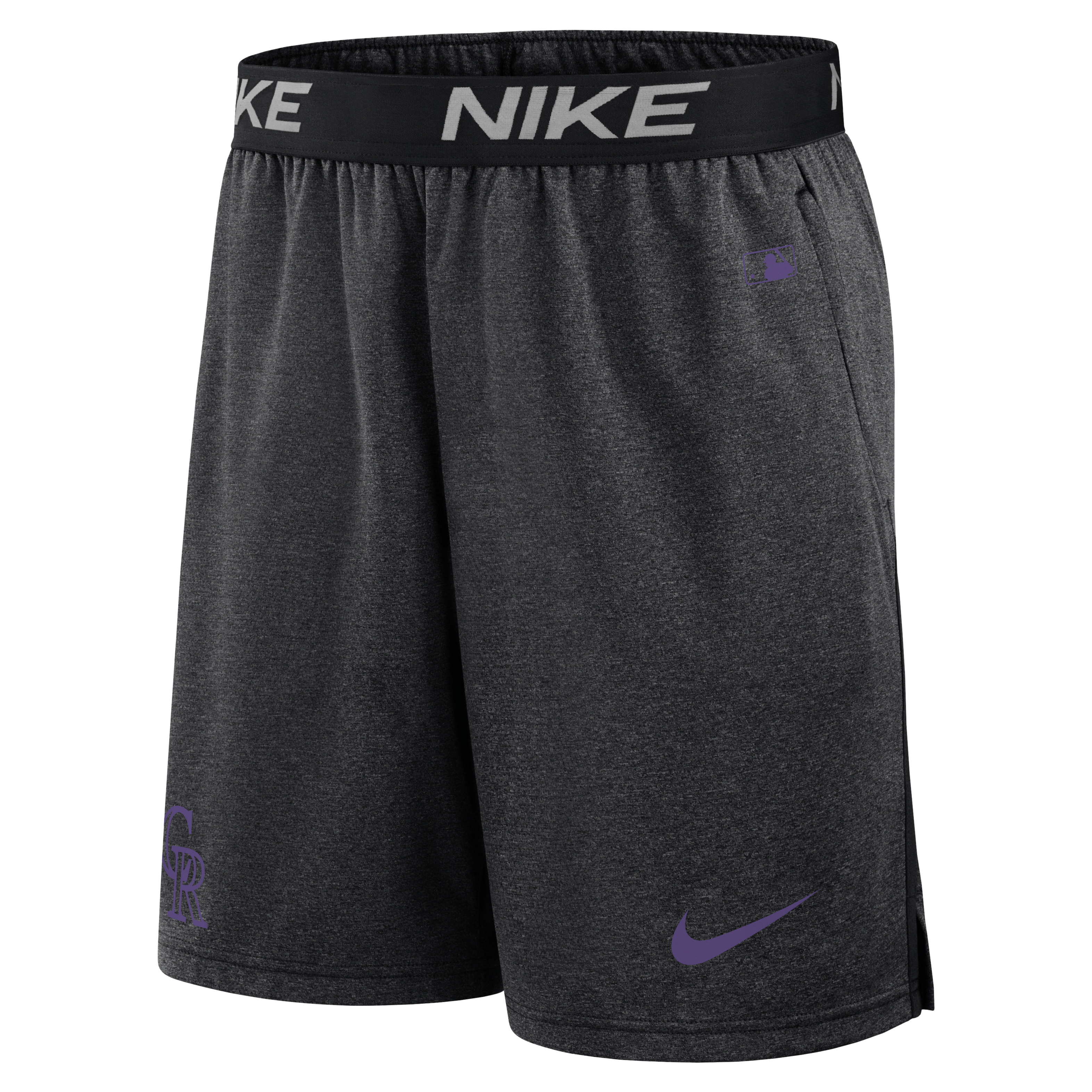 Colorado Rockies Authentic Collection Practice Men's Nike Dri-FIT MLB Shorts