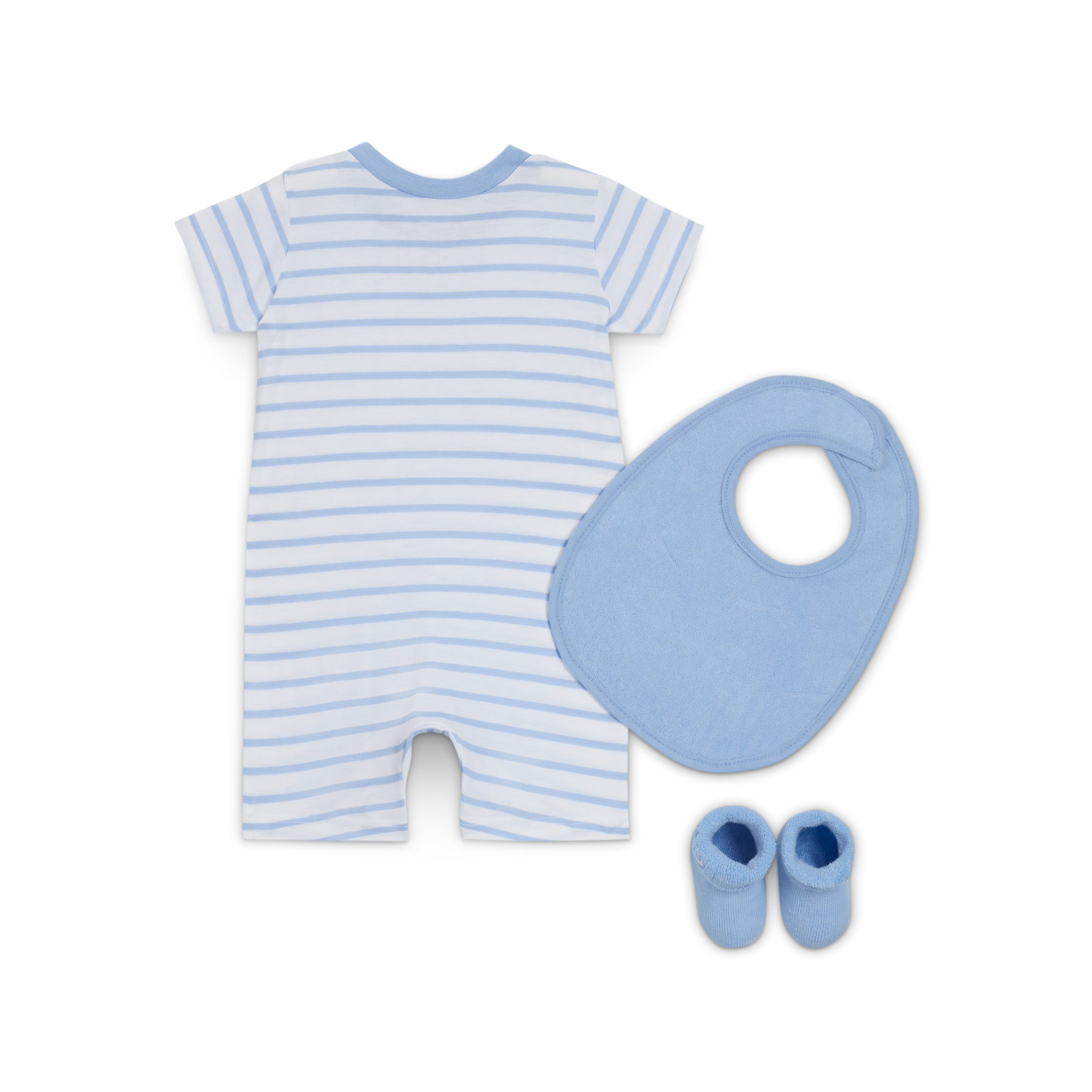Nike Baby 3-Piece Romper and Terry Set
