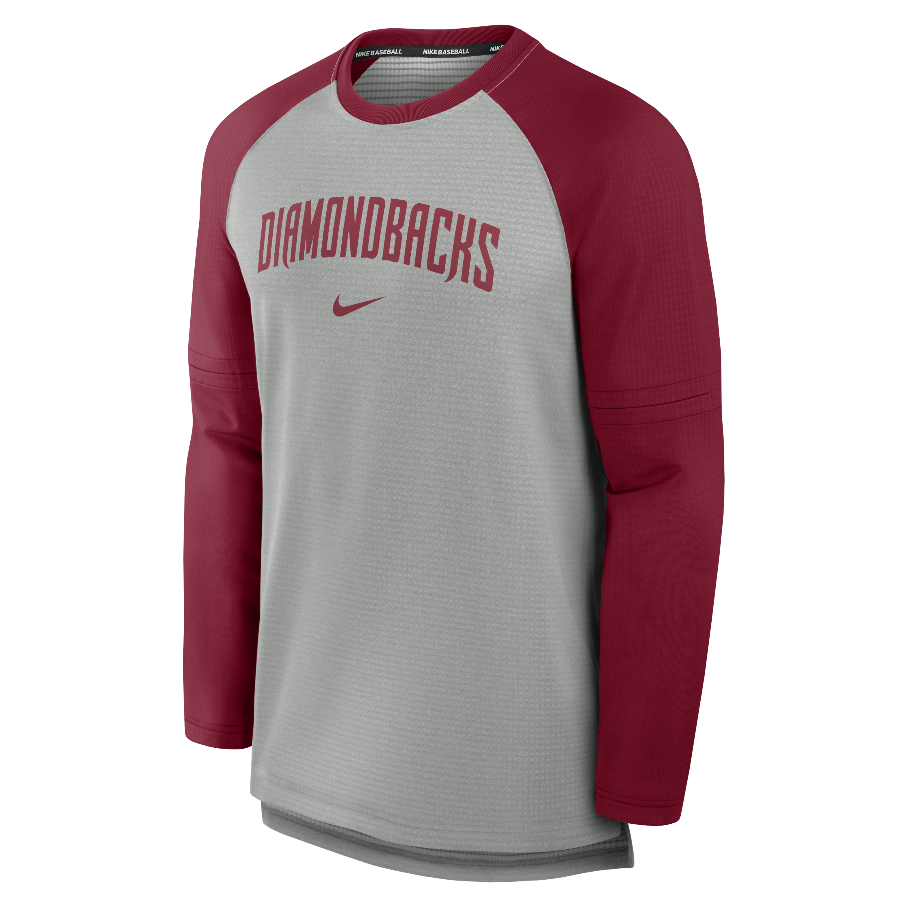 Arizona Diamondbacks Authentic Collection Game Time Men's Nike Breathe MLB Long-Sleeve T-Shirt