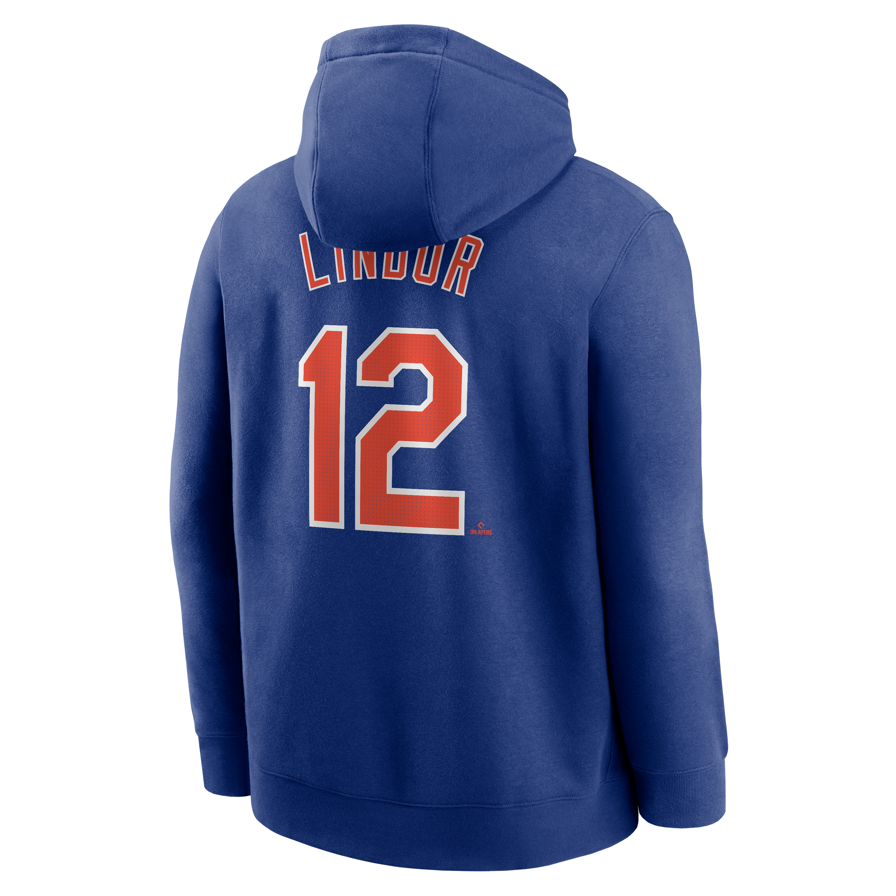 Francisco Lindor New York Mets Club Men's Nike MLB Pullover Hoodie