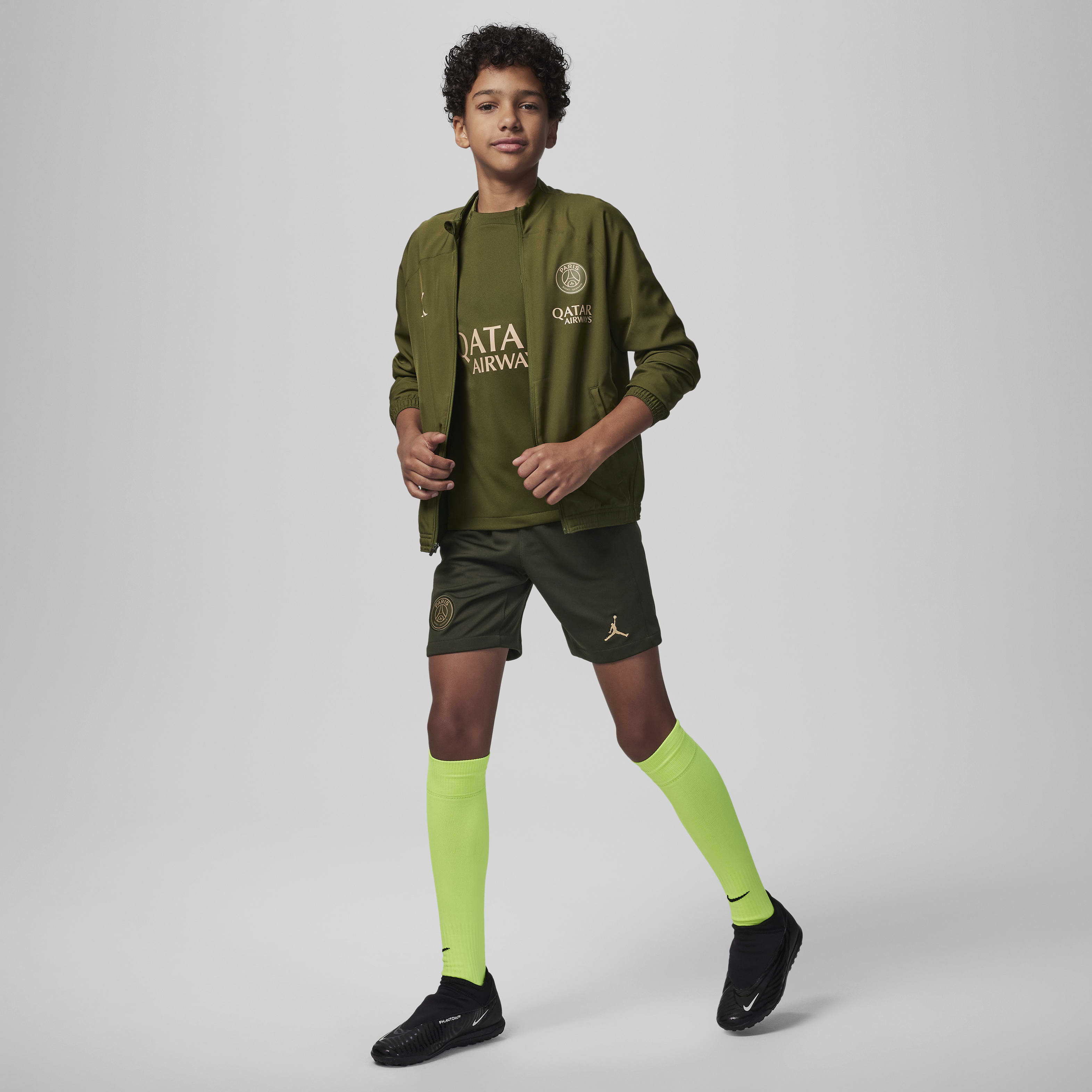 Paris Saint-Germain 2023/2024 Fourth Big Kids' Nike Dri-FIT Soccer Replica Shorts