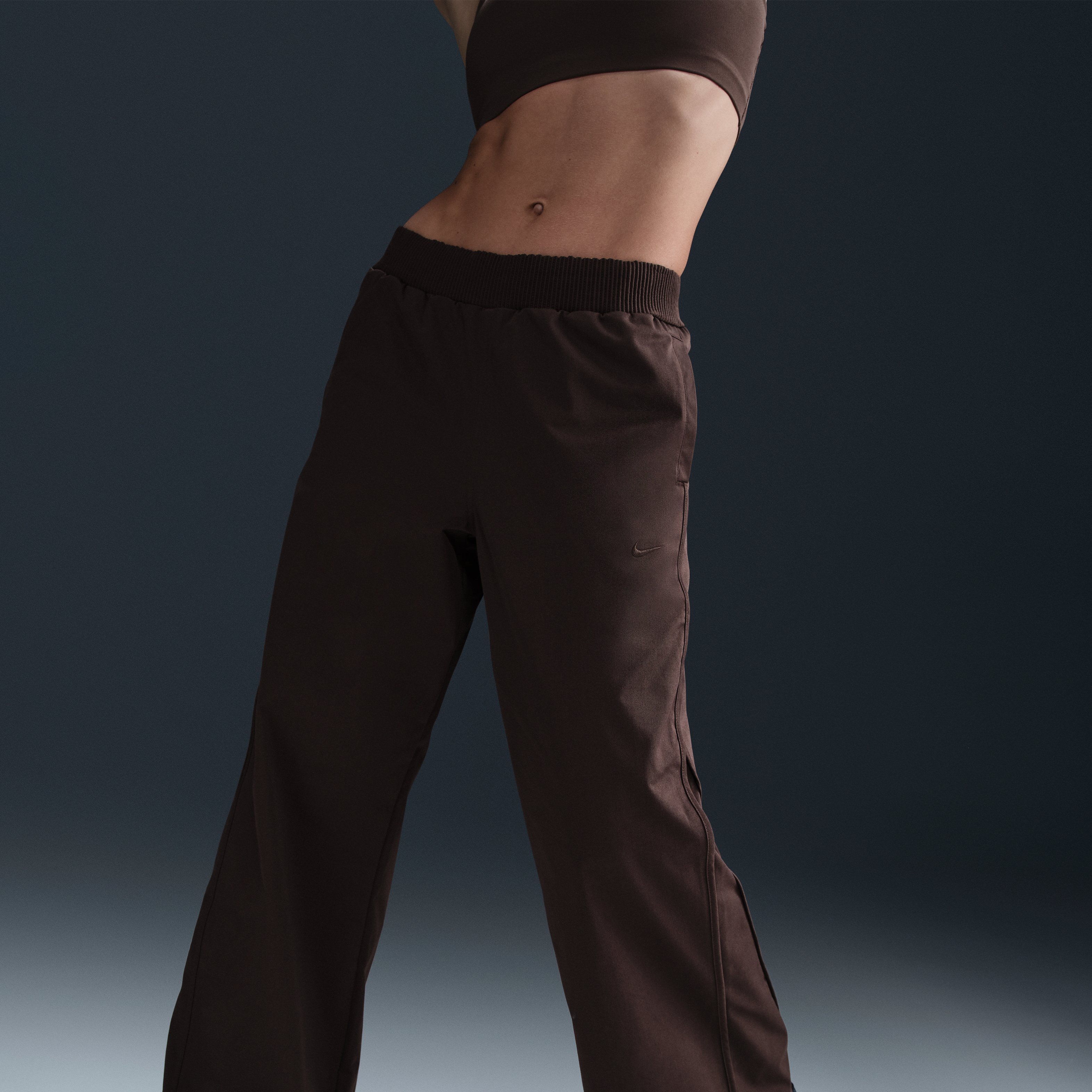 Nike Sportswear Collection Women's Mid-Rise Twill Track Pants
