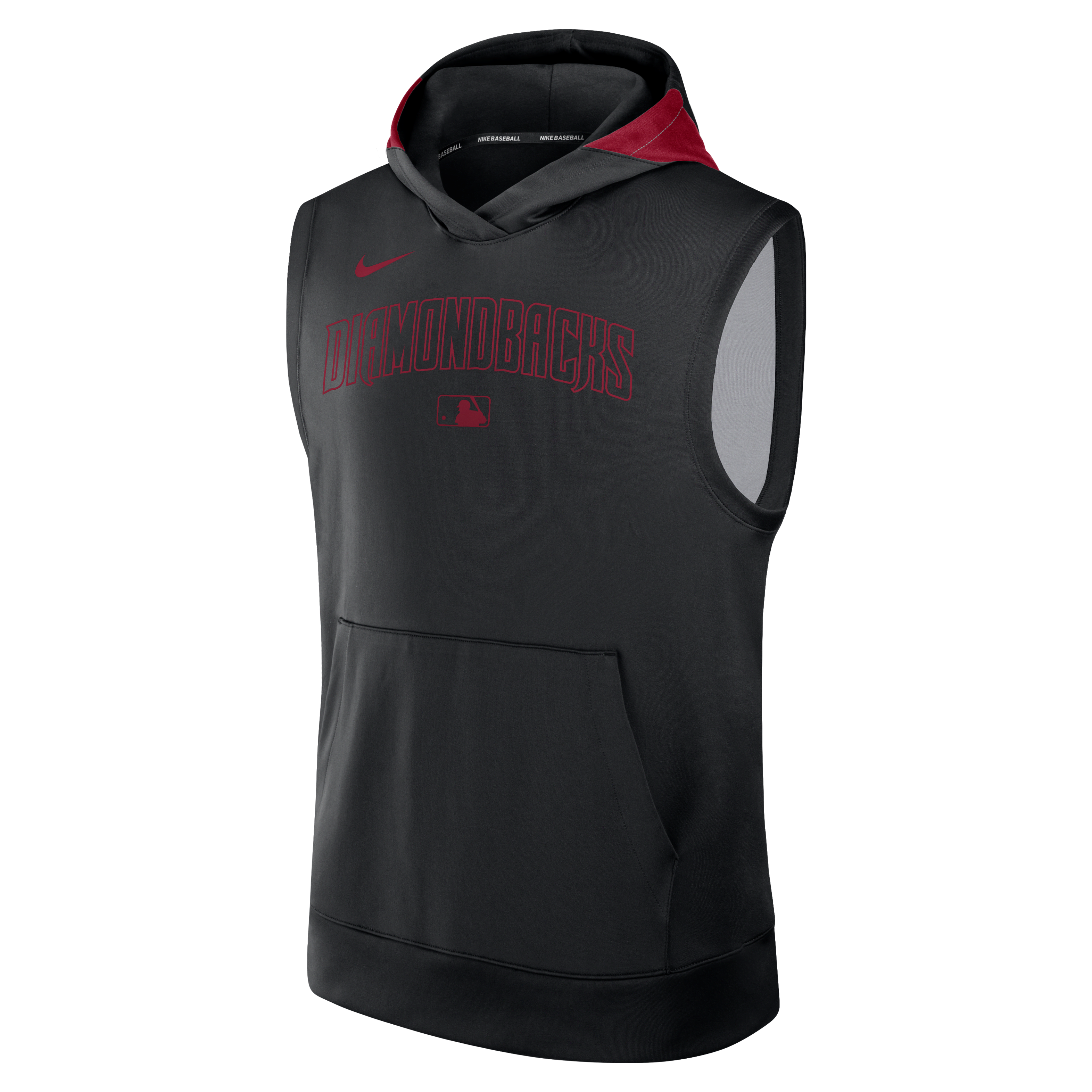 Arizona Diamondbacks Authentic Collection Men’s Nike Dri-FIT MLB Sleeveless Pullover Hoodie