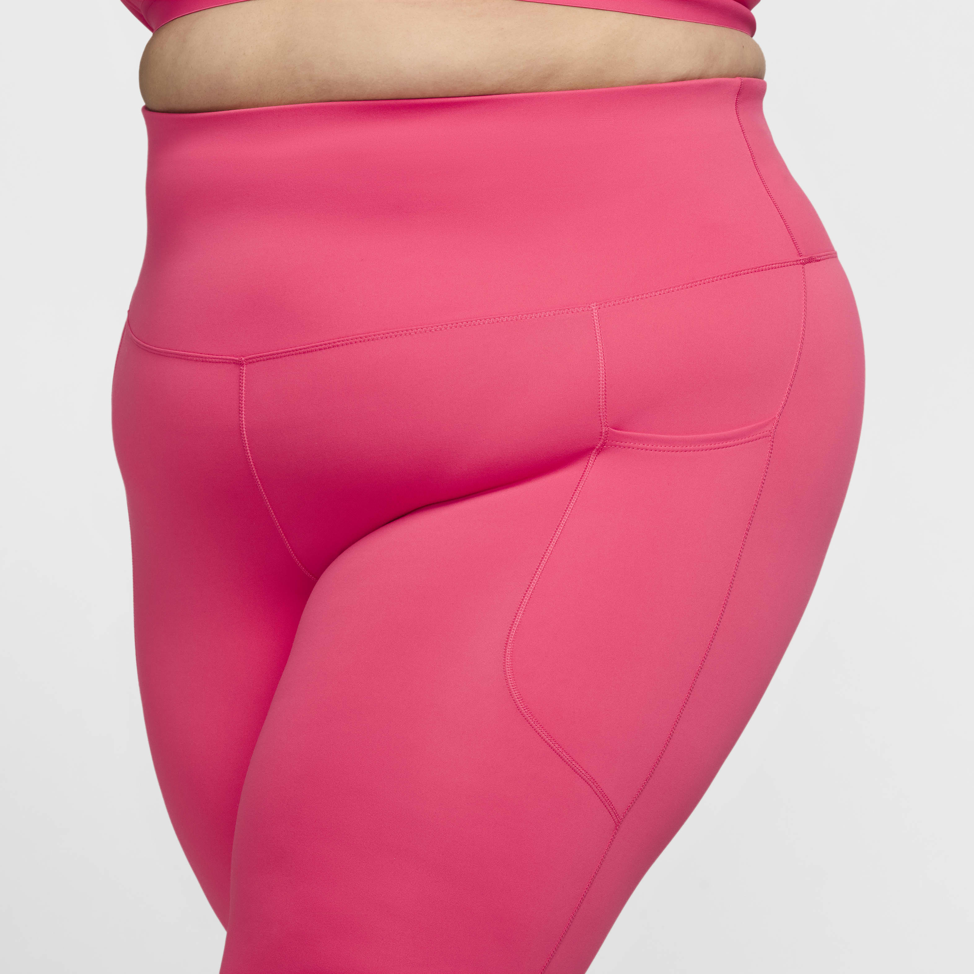 Nike One Women's High-Waisted 7/8 Leggings with Pockets (Plus Size)