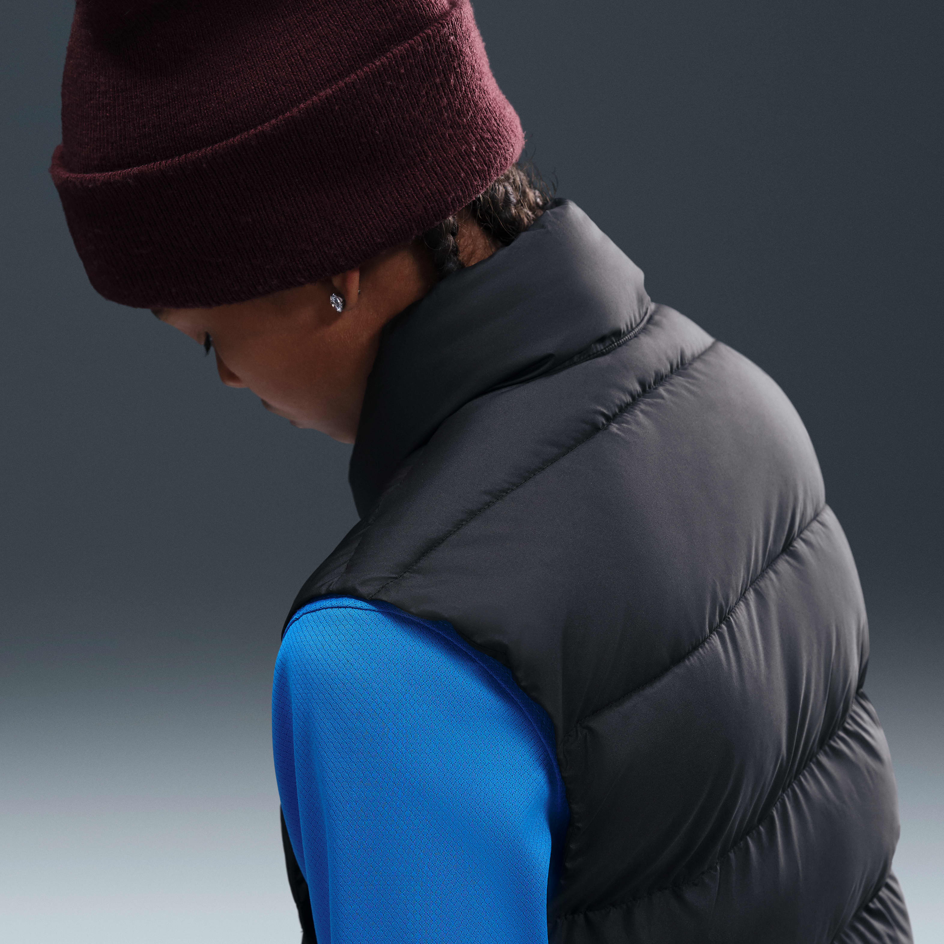 Nike Sportswear All Day Play Big Kids' Therma-FIT Loose-Fit Puffer Vest