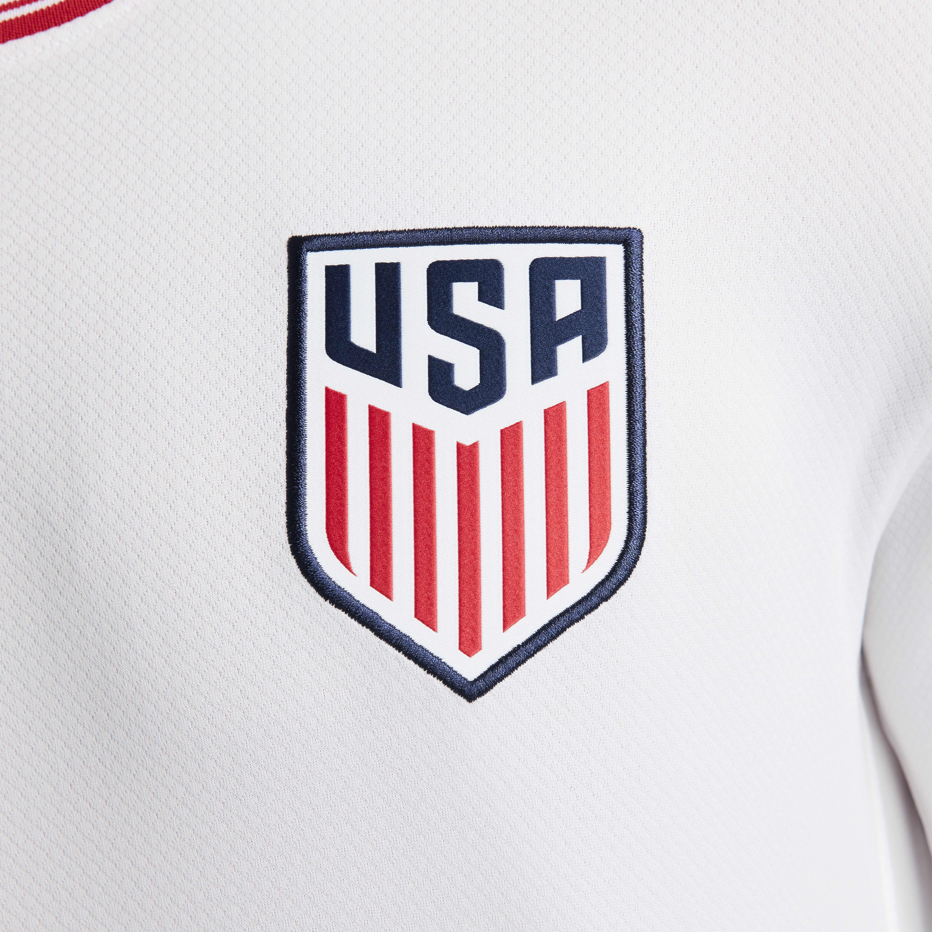 USMNT 2024 Stadium Home Men's Nike Dri-FIT Soccer Long-Sleeve Replica Jersey