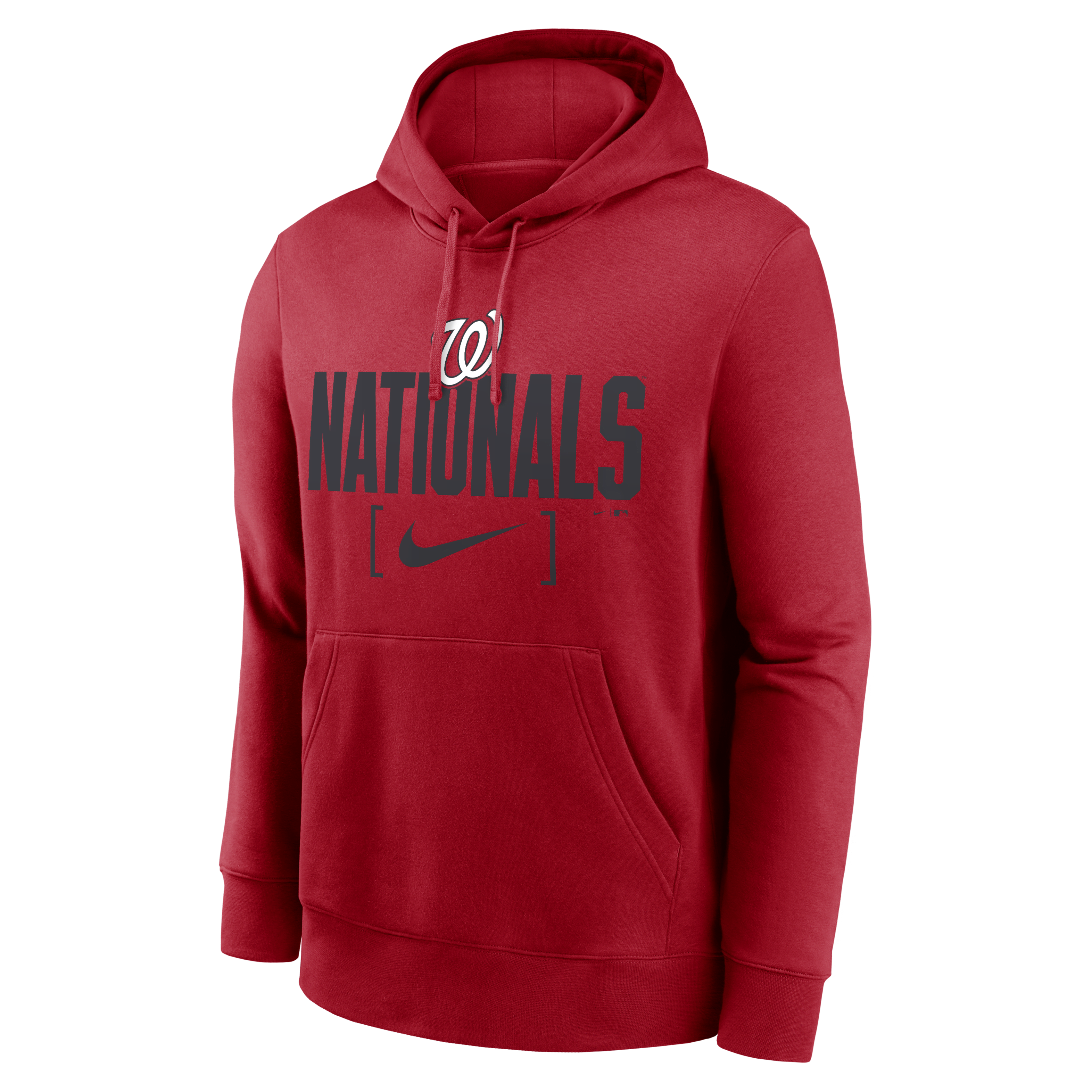 Washington Nationals Club Slack Men's Nike MLB Pullover Hoodie