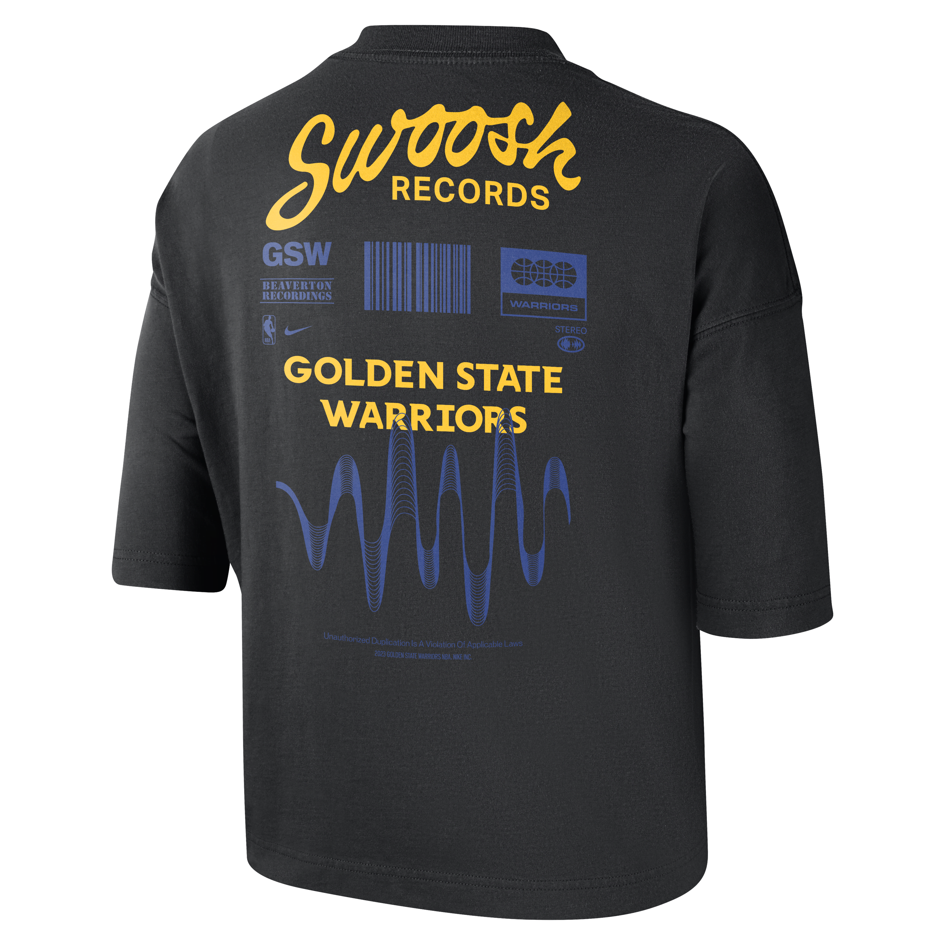 Golden State Warriors Essential Women's Nike NBA Boxy T-Shirt