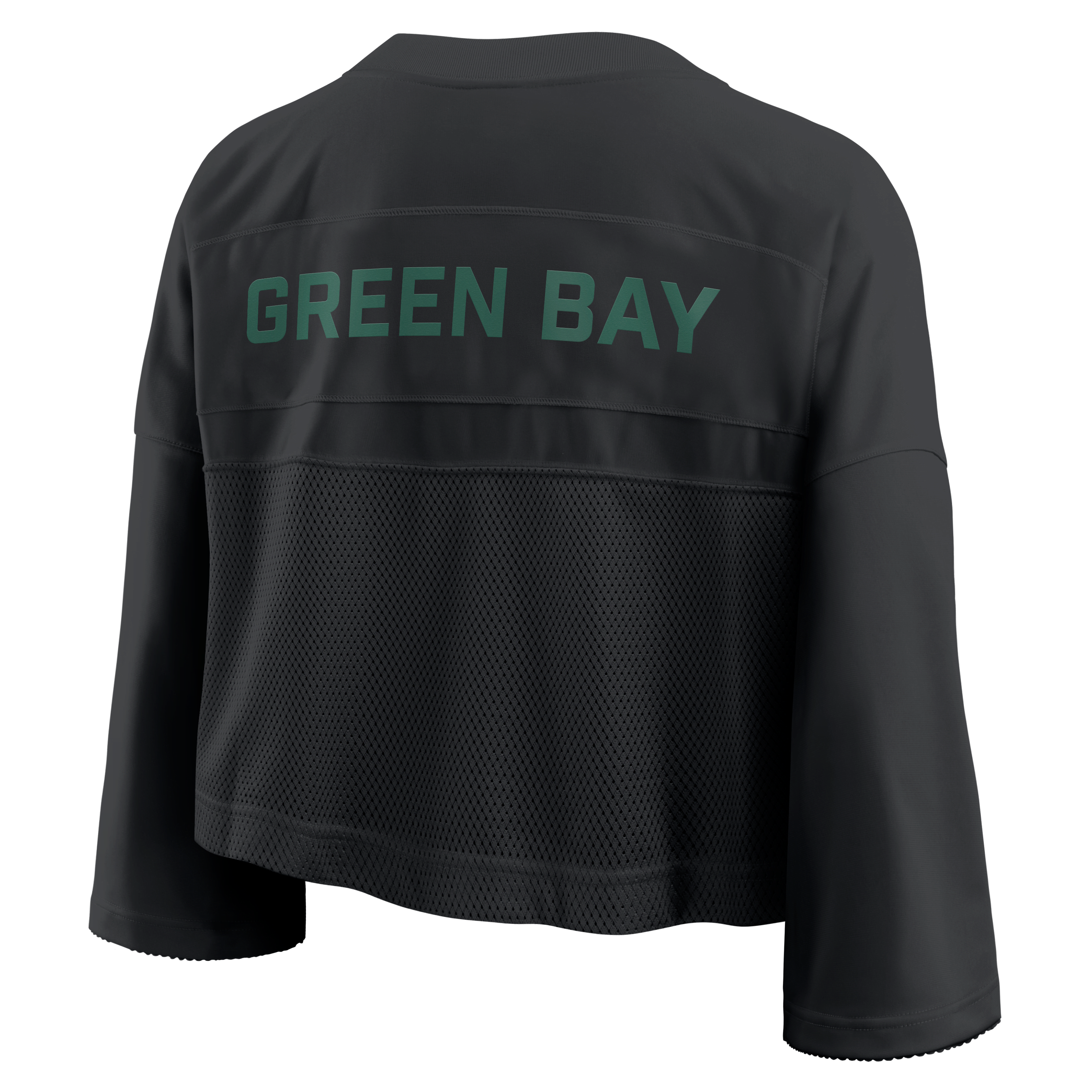 Green Bay Packers Wide Receiver Jersey Fashion Women's Nike Dri-FIT NFL Cropped Top