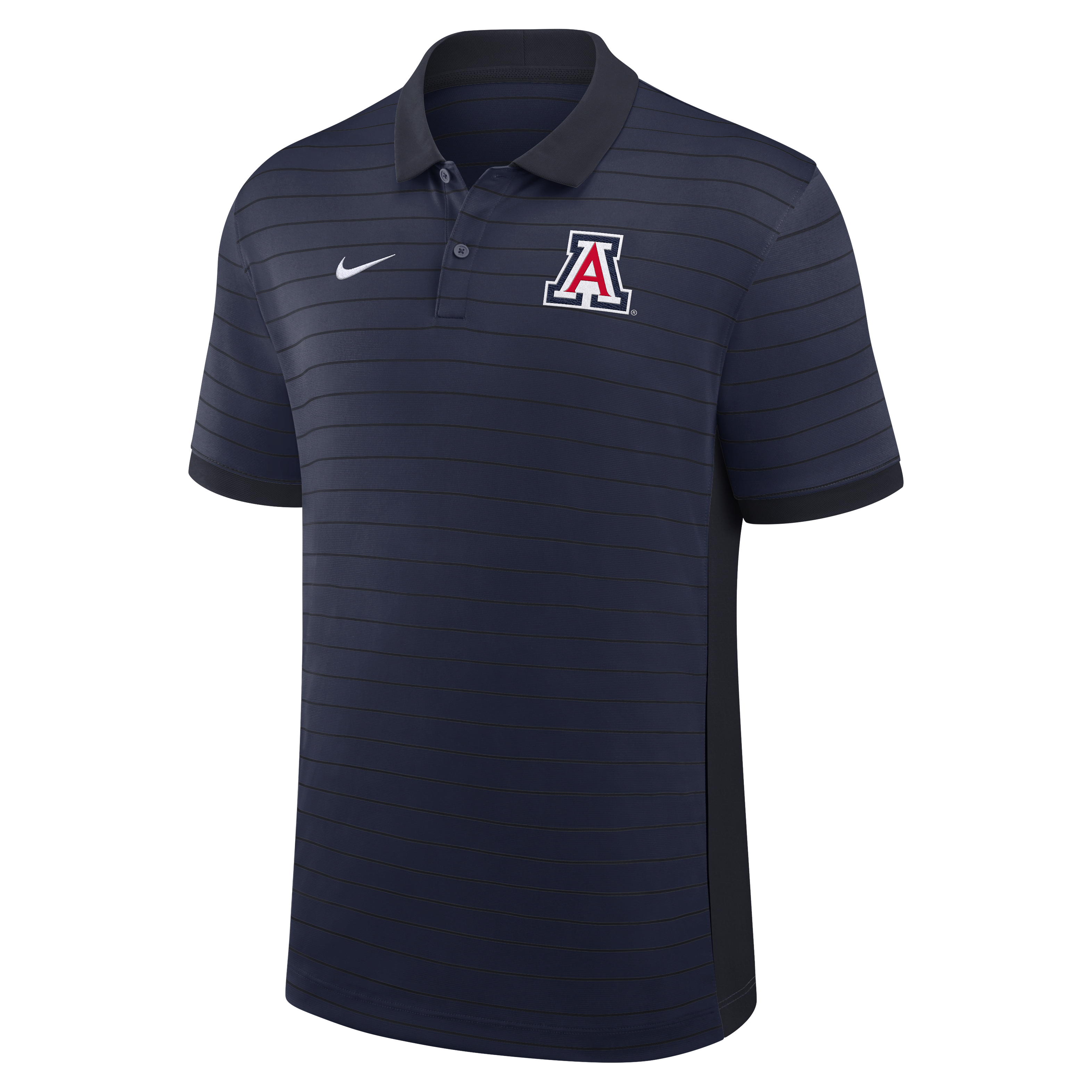 Arizona Sideline Victory Stripe Men's Nike Dri-FIT College Polo