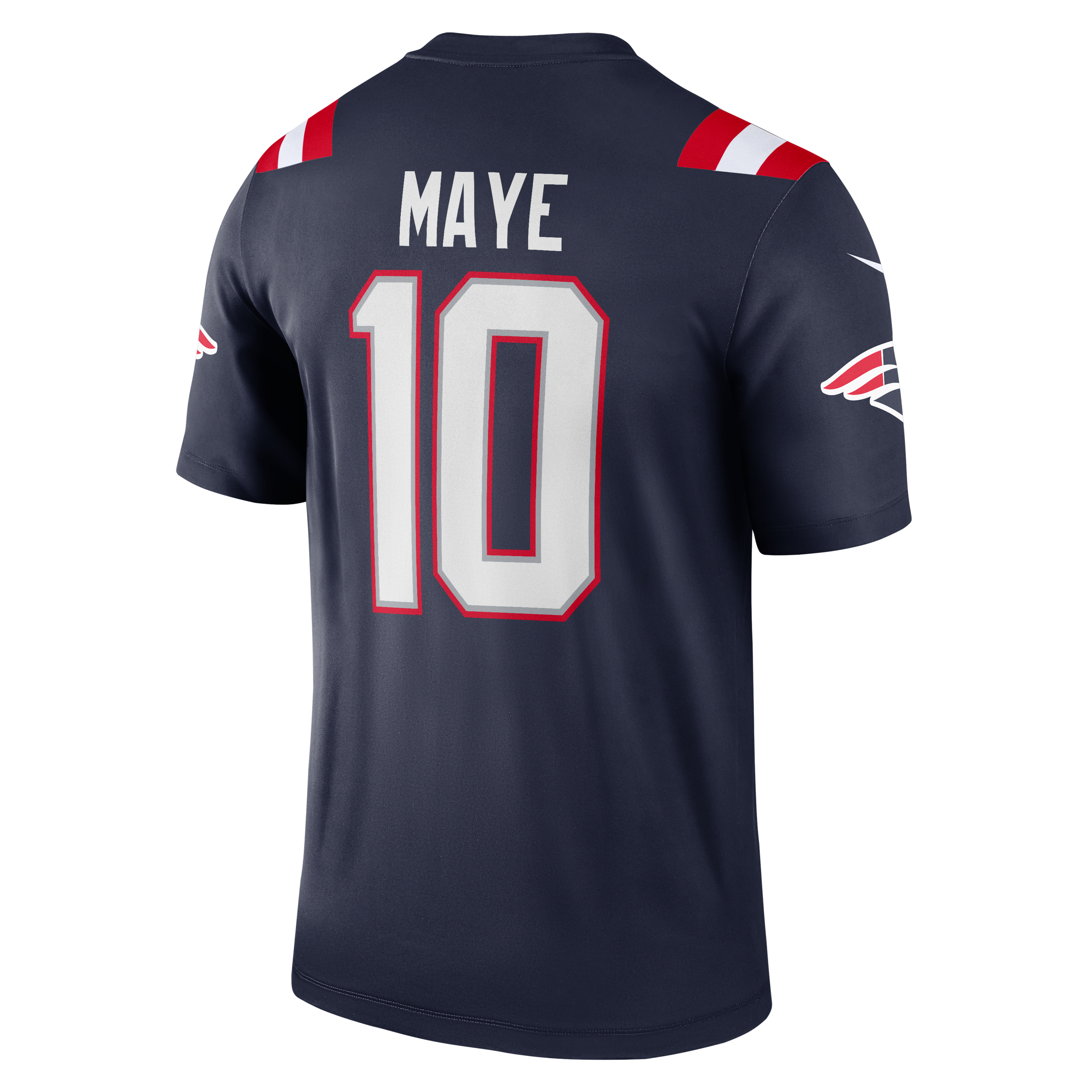 Drake Maye New England Patriots Men's Nike Dri-FIT NFL Legend Jersey