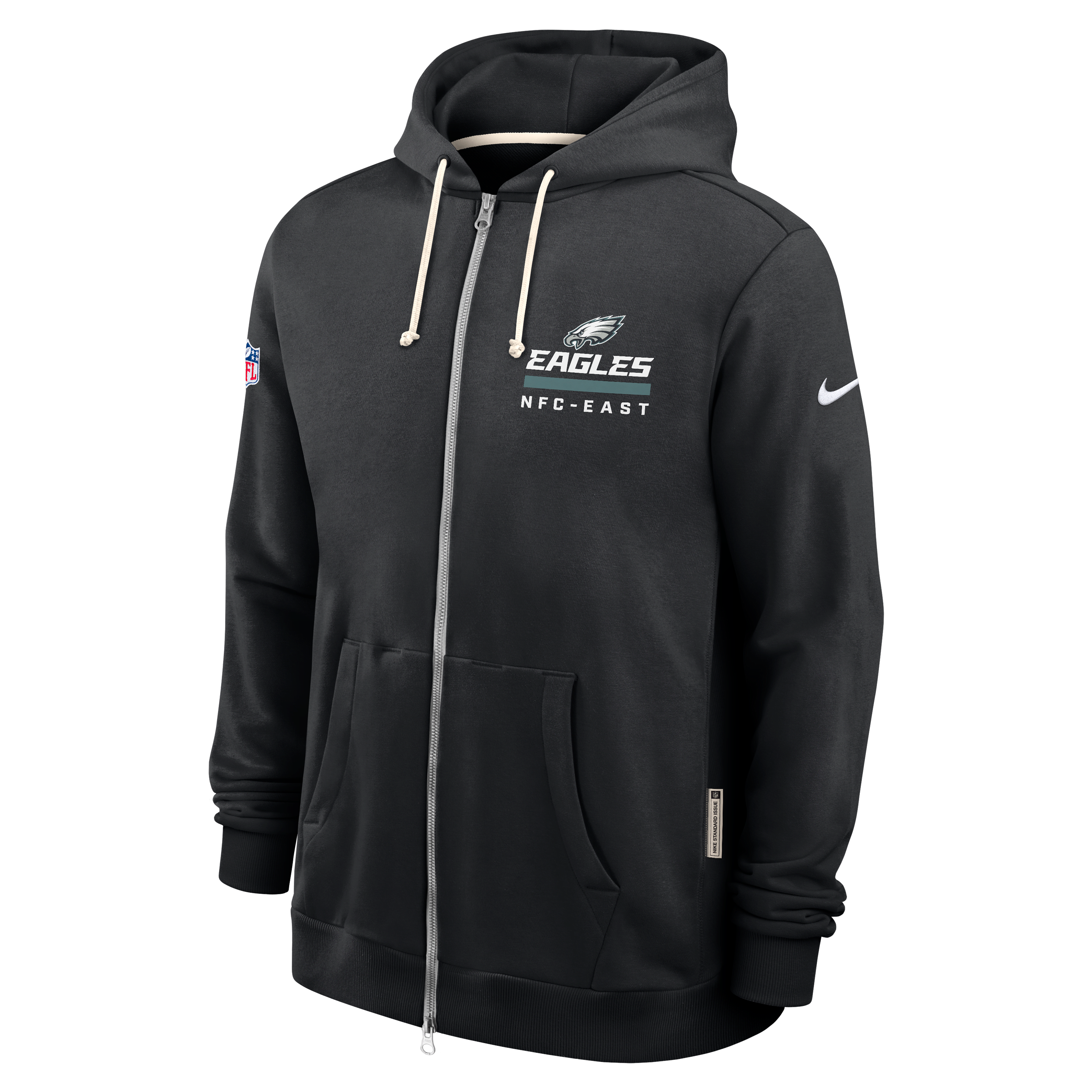 Philadelphia Eagles Utility Player Sideline Men's Nike Dri-FIT NFL Full-Zip Hoodie