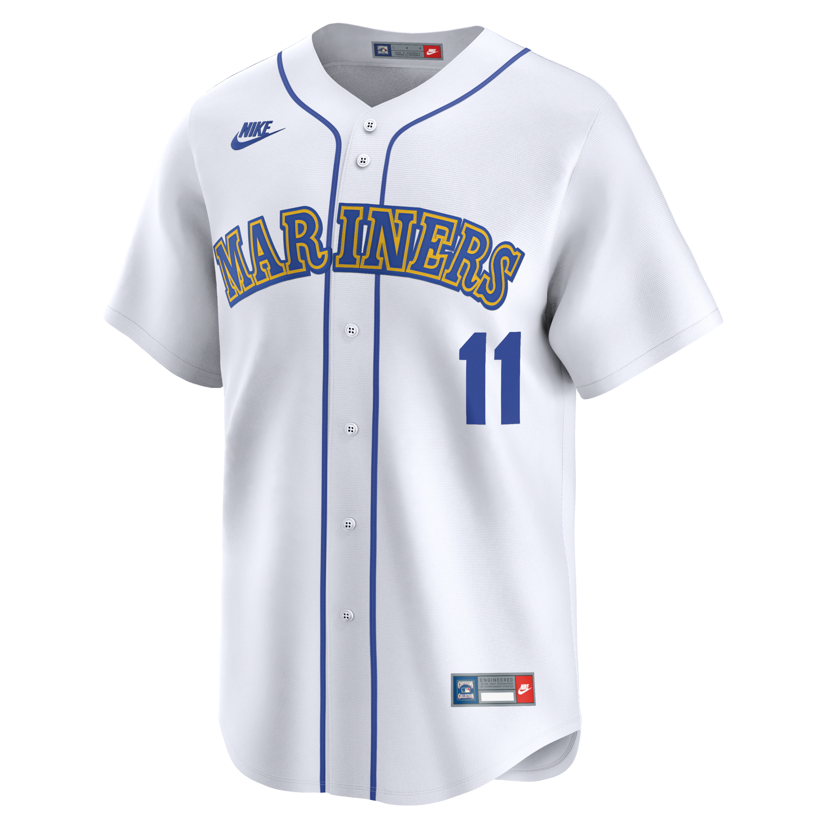 Edgar Martínez Seattle Mariners Cooperstown Men's Nike Dri-FIT ADV MLB Limited Jersey