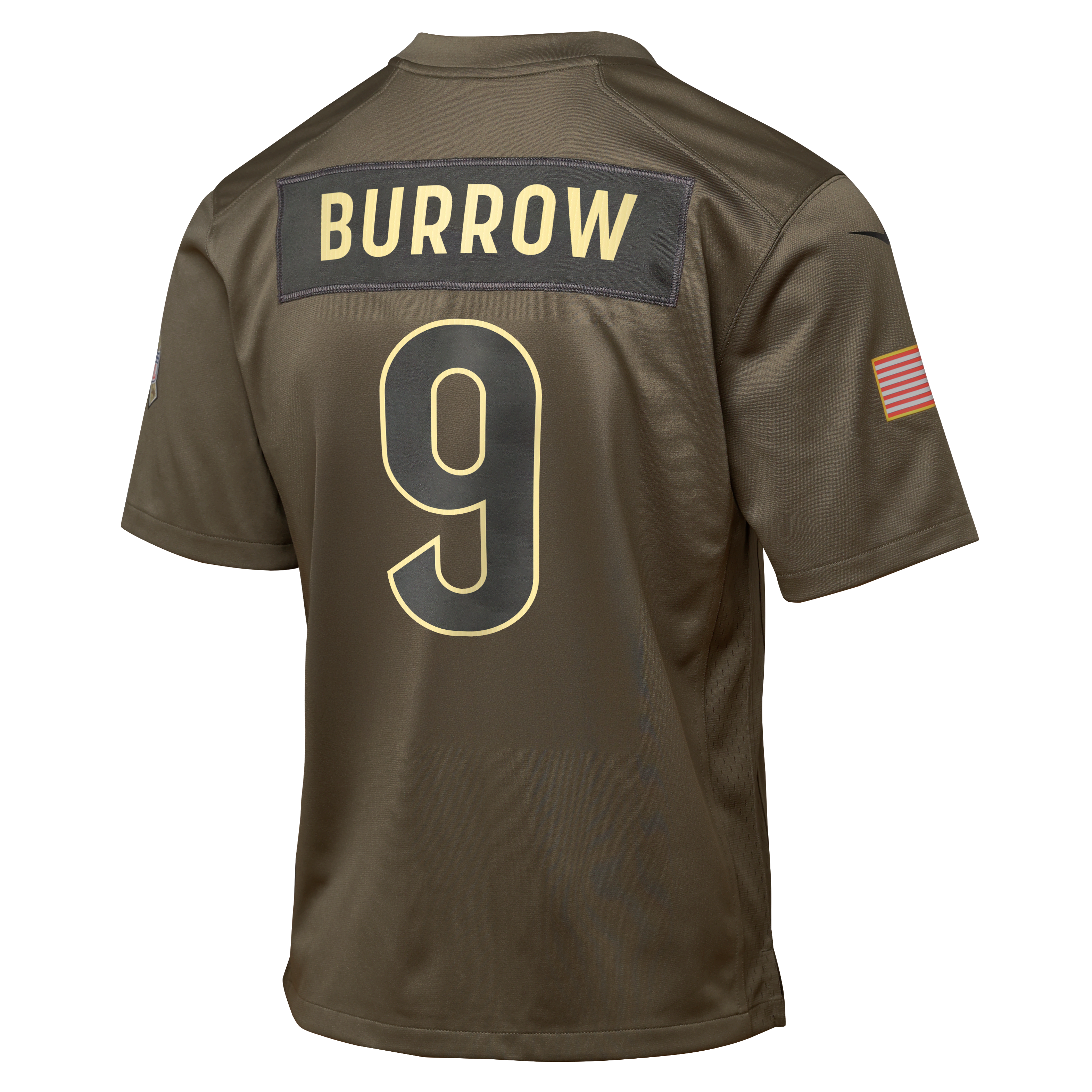 Joe Burrow Cincinnati Bengals Salute to Service Big Kids’ Nike NFL Game Jersey