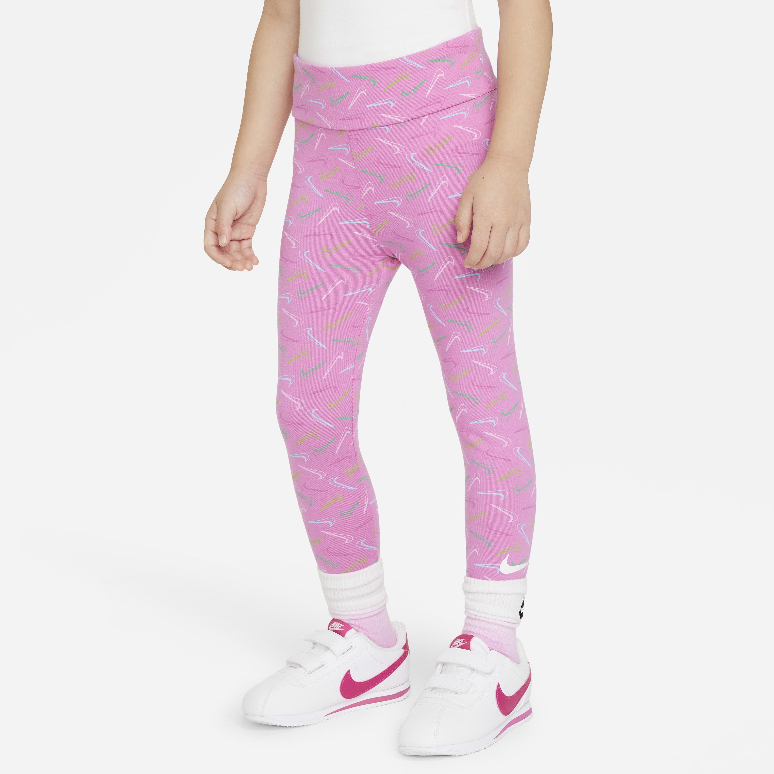 Nike Swoosh Little Kids' Leggings