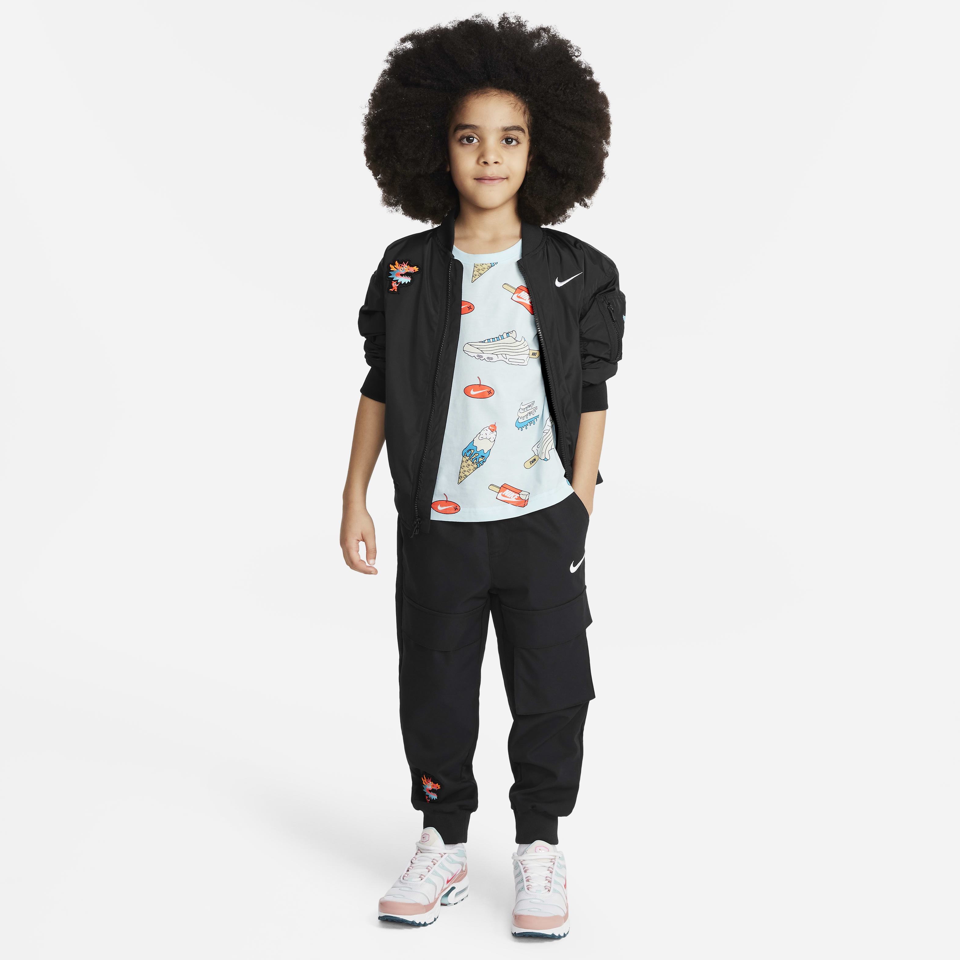 Nike Little Kids' Sole Food Printed T-Shirt