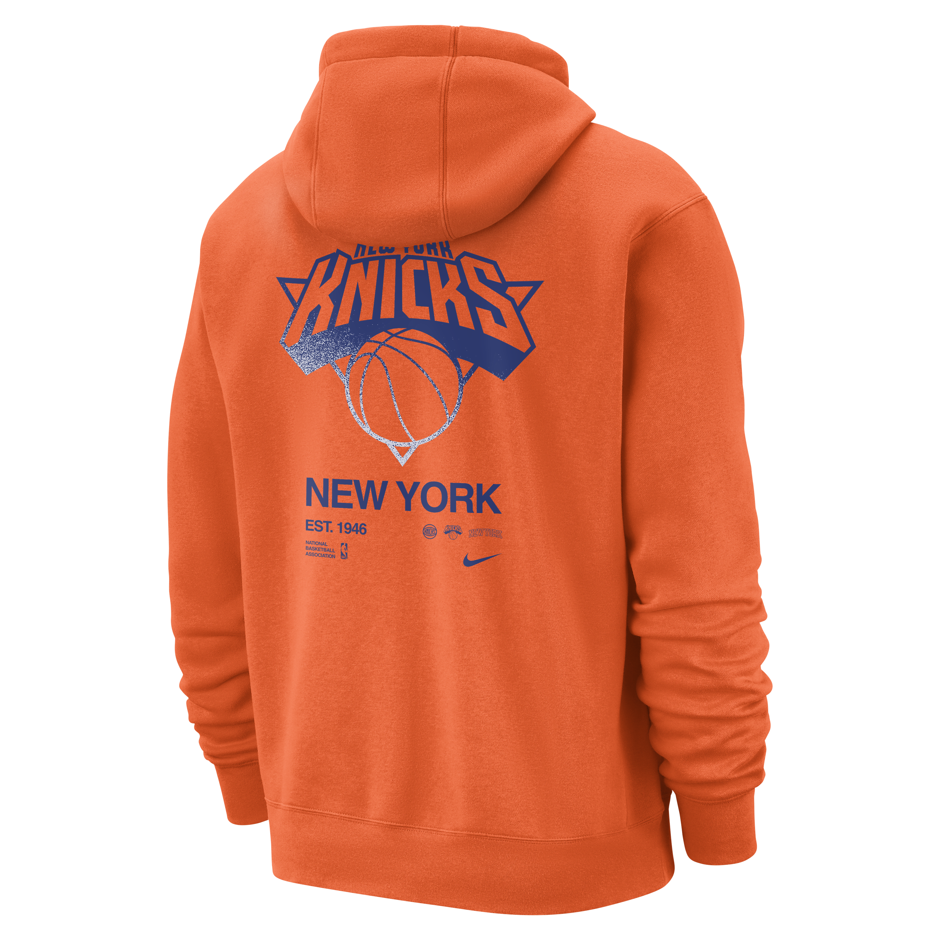 New York Knicks Club Courtside Men's Nike NBA Pullover Hoodie