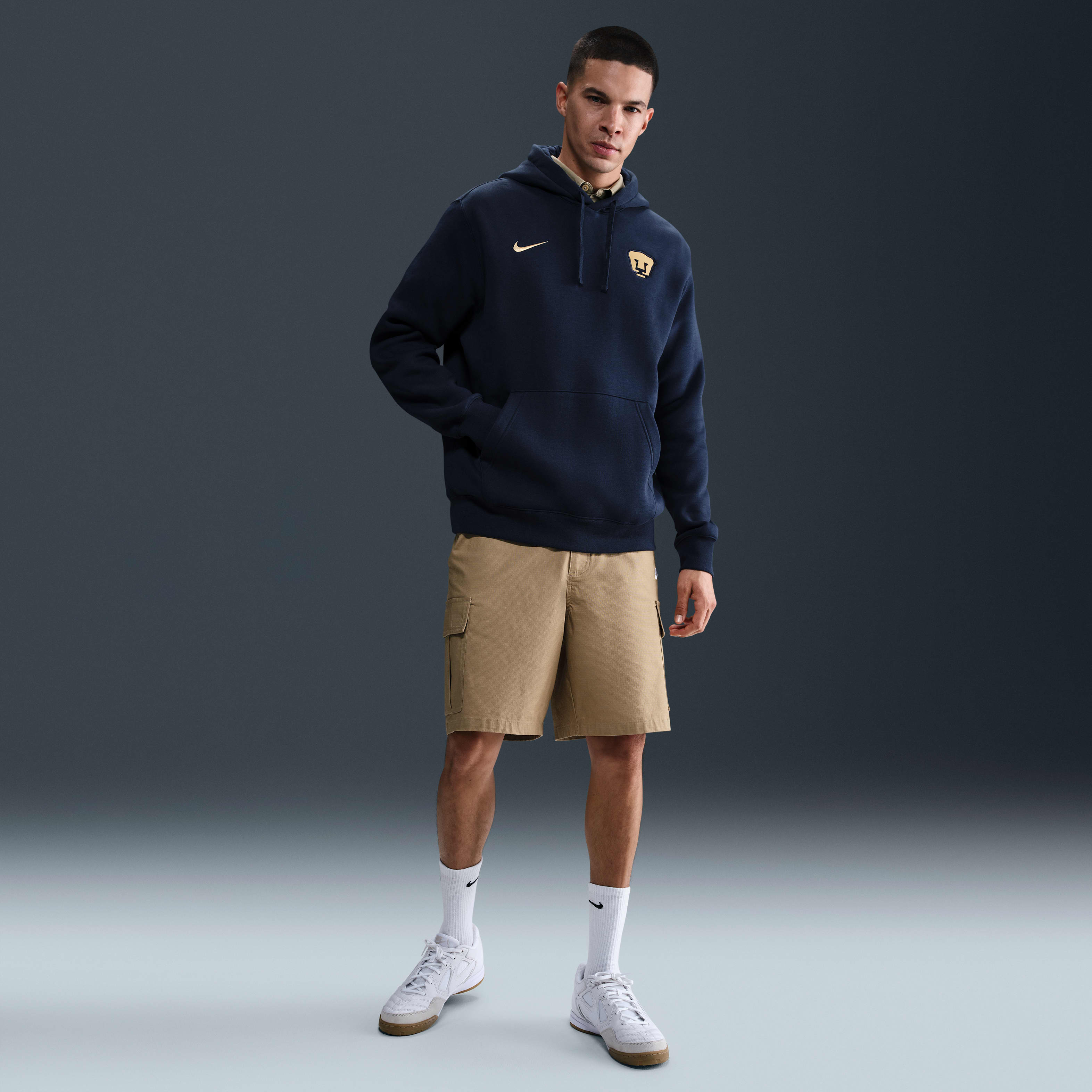 Pumas UNAM Club Men's Nike Soccer Pullover Hoodie