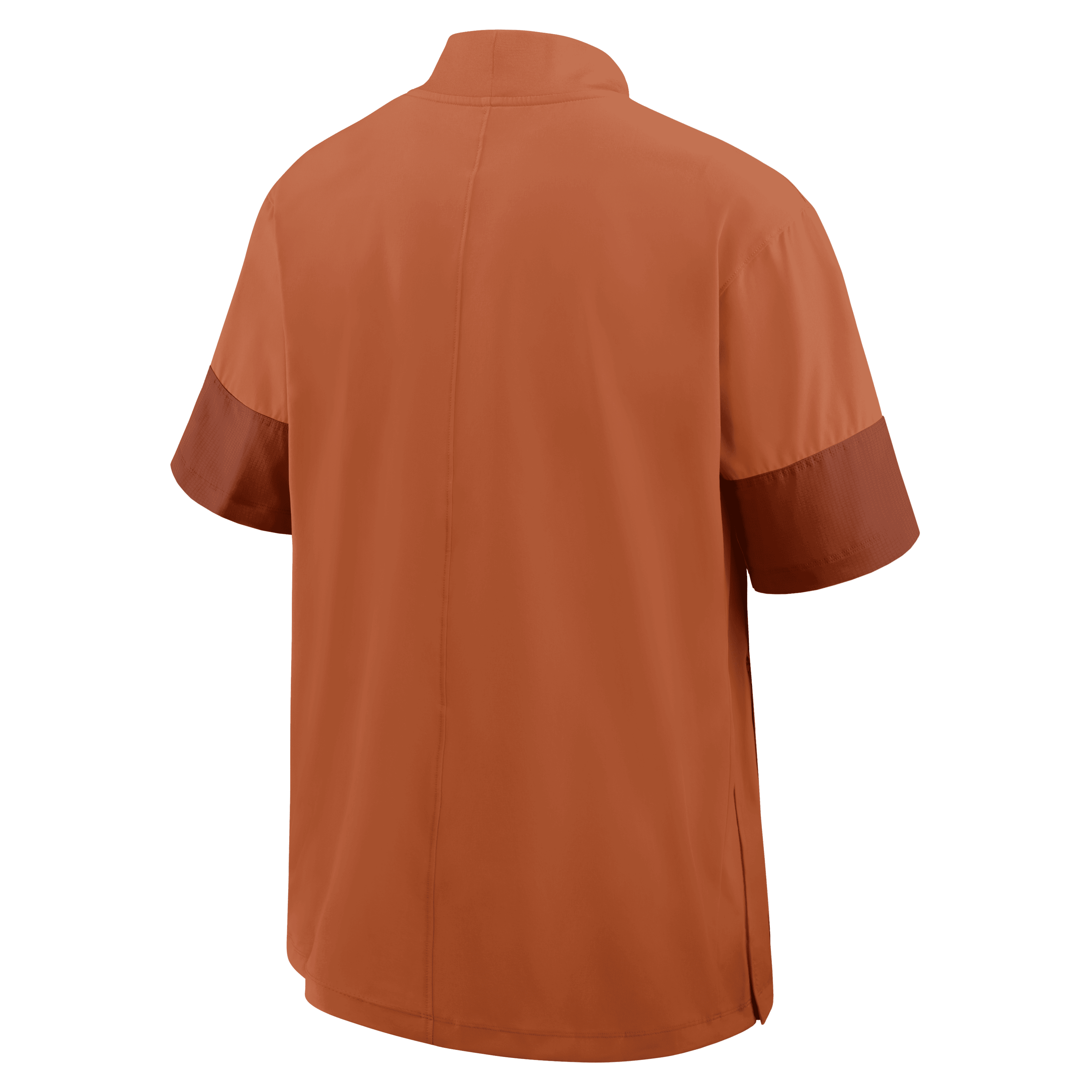 Texas Sideline Coach Men's Nike College 1/2-Zip Short-Sleeve Jacket