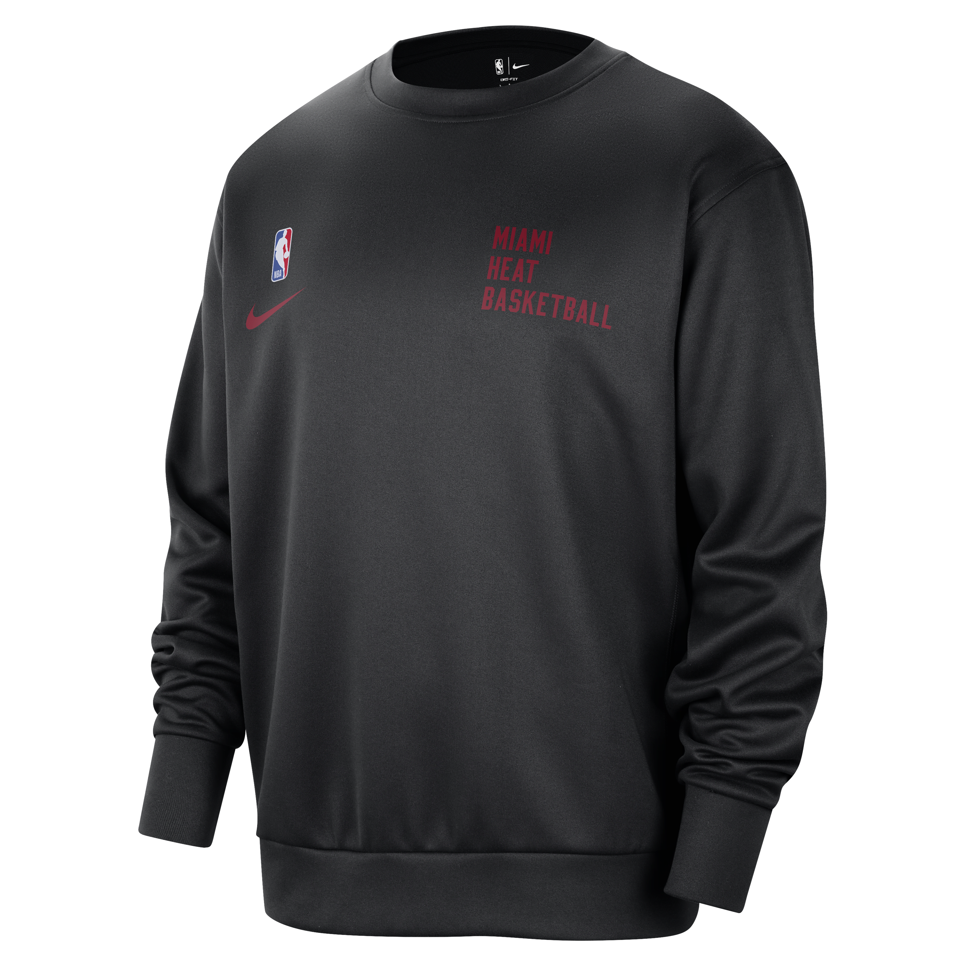 Miami Heat Spotlight Men's Nike Dri-FIT NBA Crew-Neck Sweatshirt