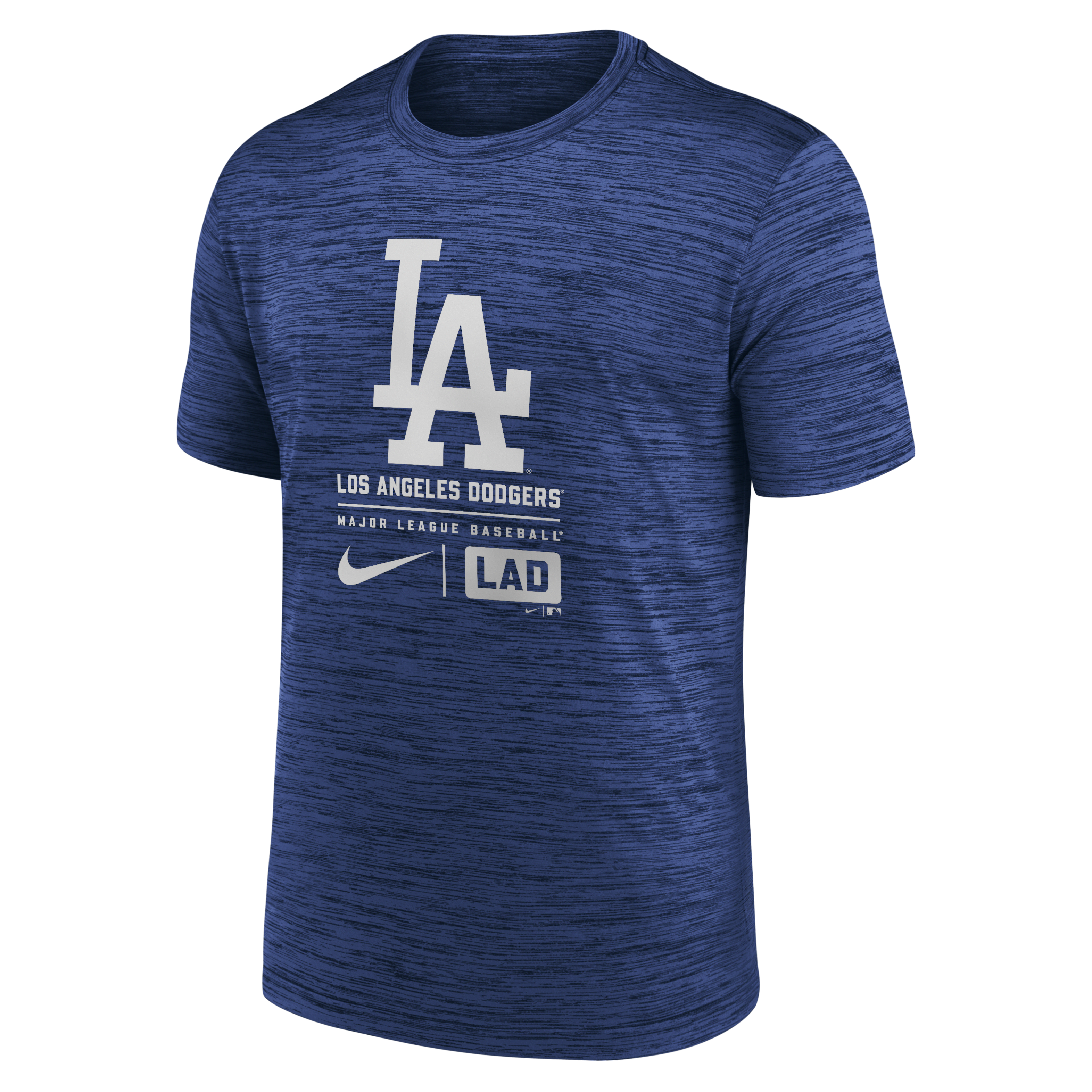 Los Angeles Dodgers Large Logo Velocity Men's Nike MLB T-Shirt