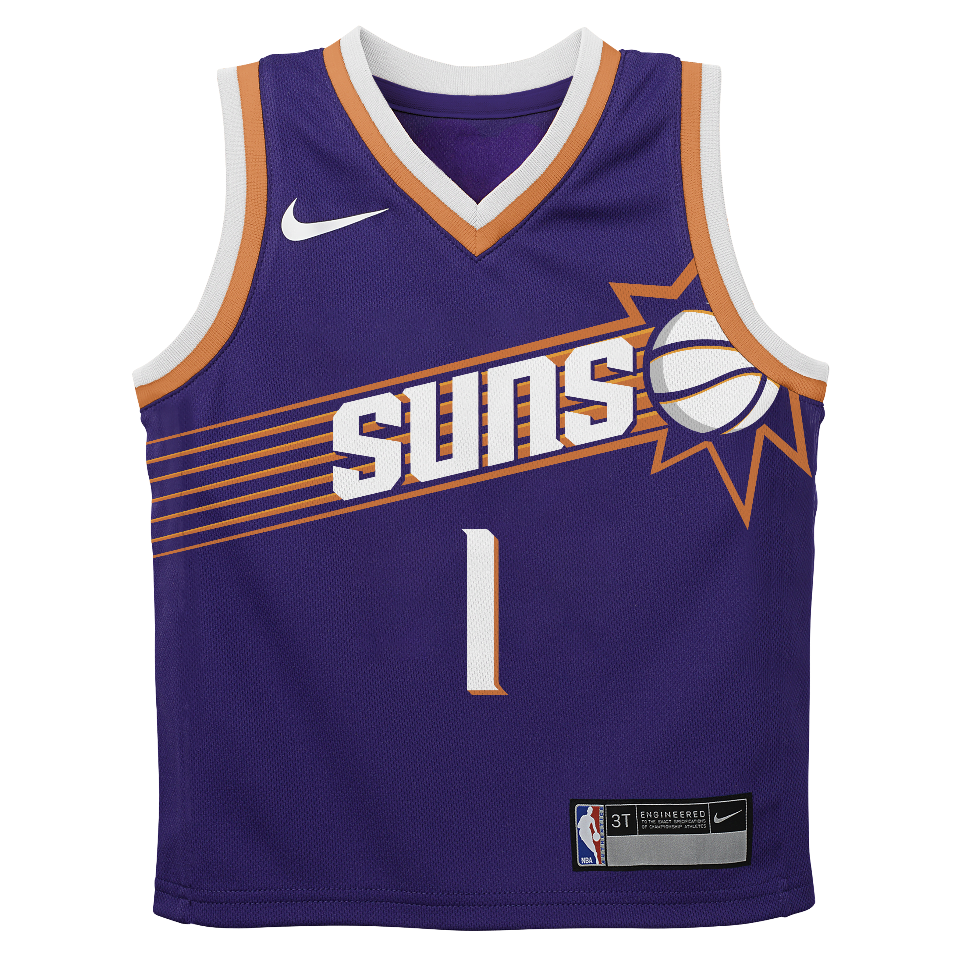 Phoenix Suns Devin Booker Icon Edition Baby Nike NBA Bodysuit