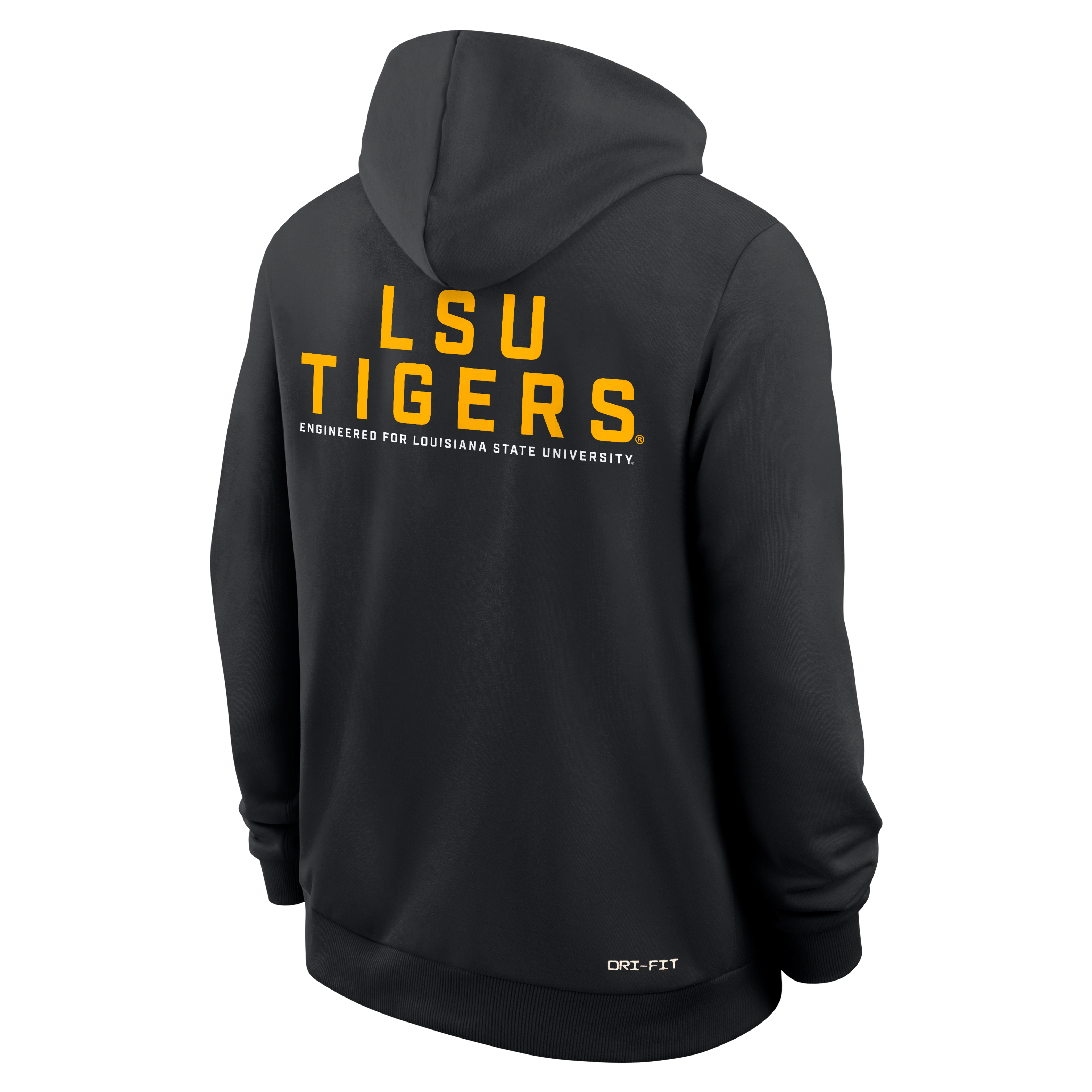 LSU Sideline Men's Nike Dri-FIT College Full-Zip Hoodie