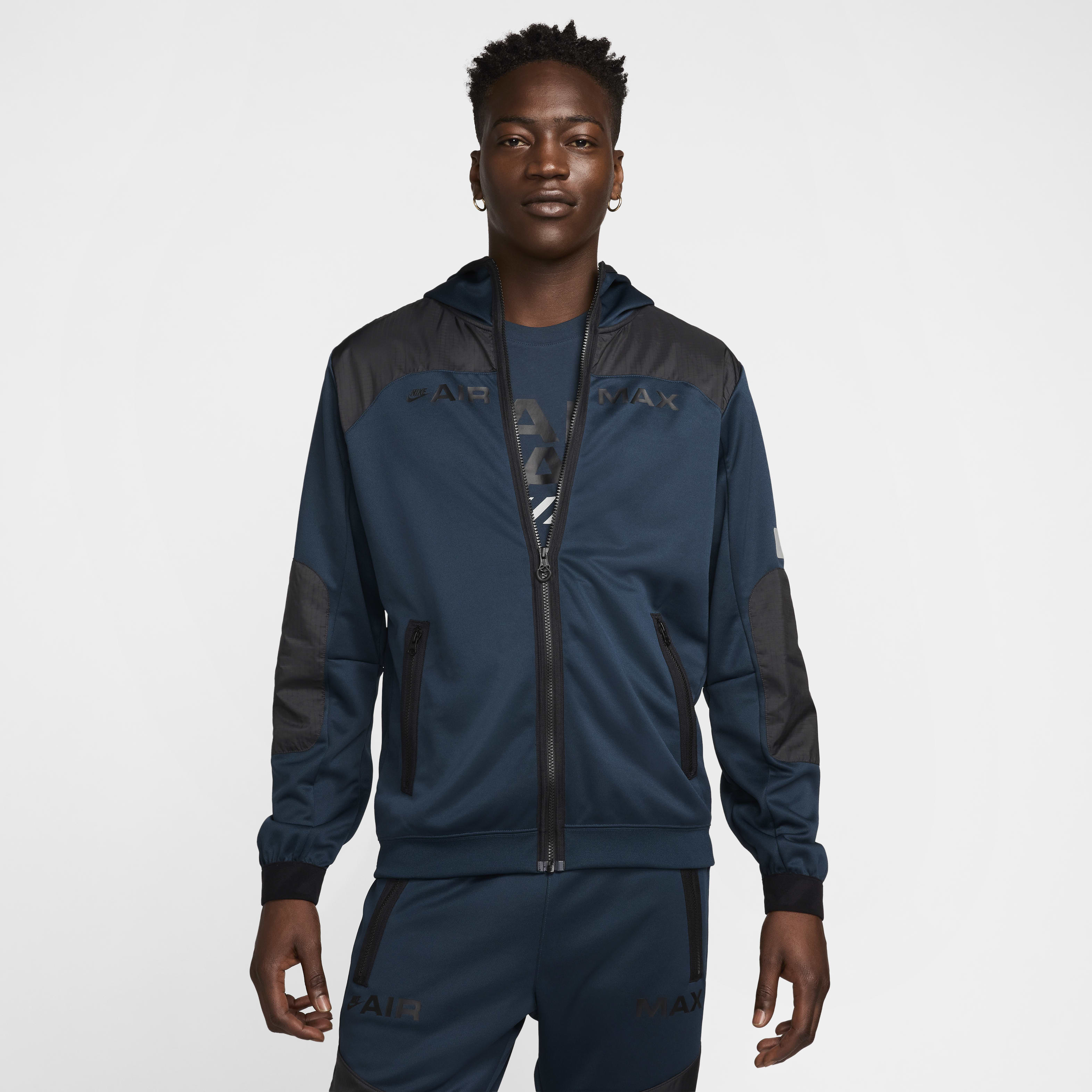 Hoodie com fecho completo Nike Sportswear Air Max para homem