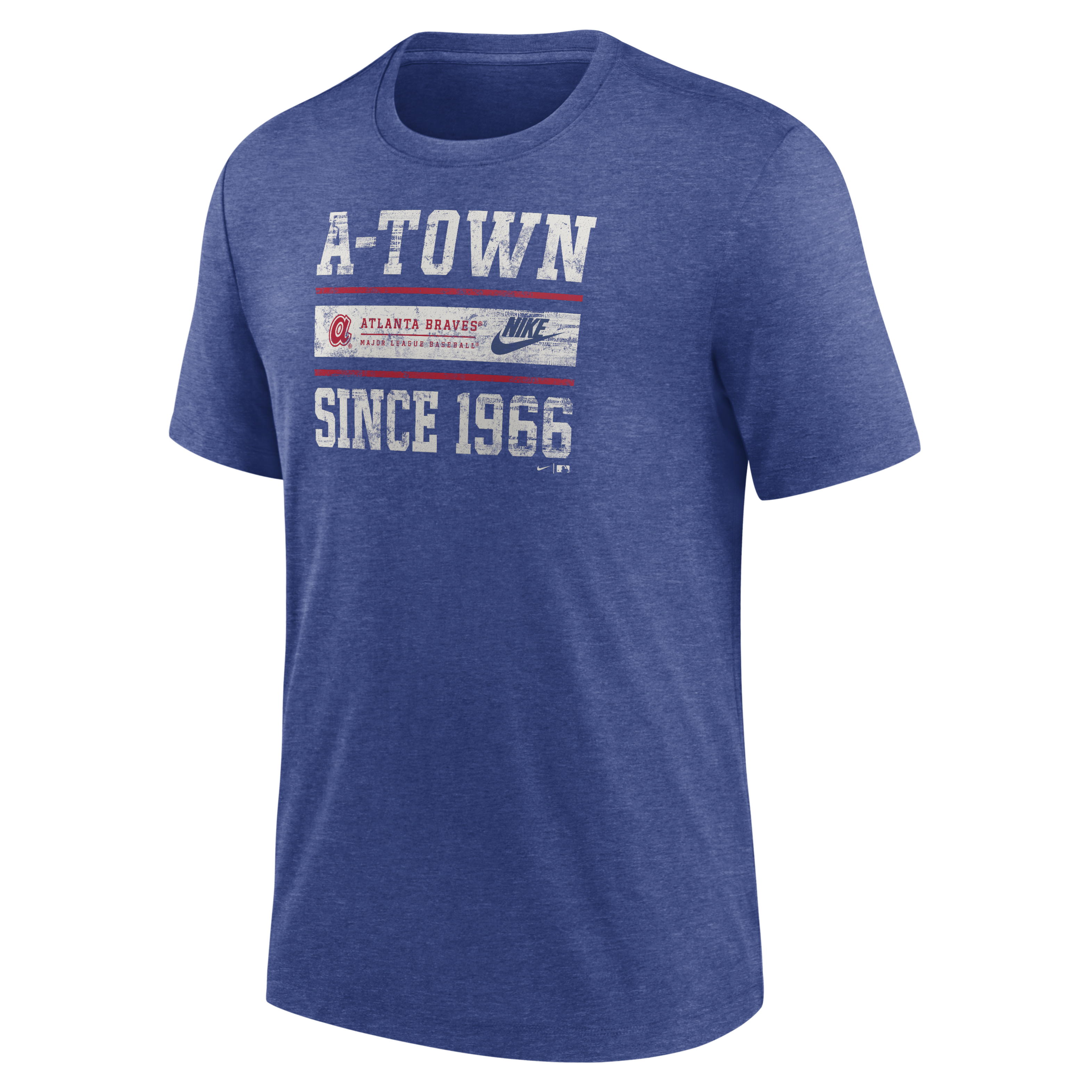 Atlanta Braves Cooperstown Local Stack Men's Nike MLB T-Shirt