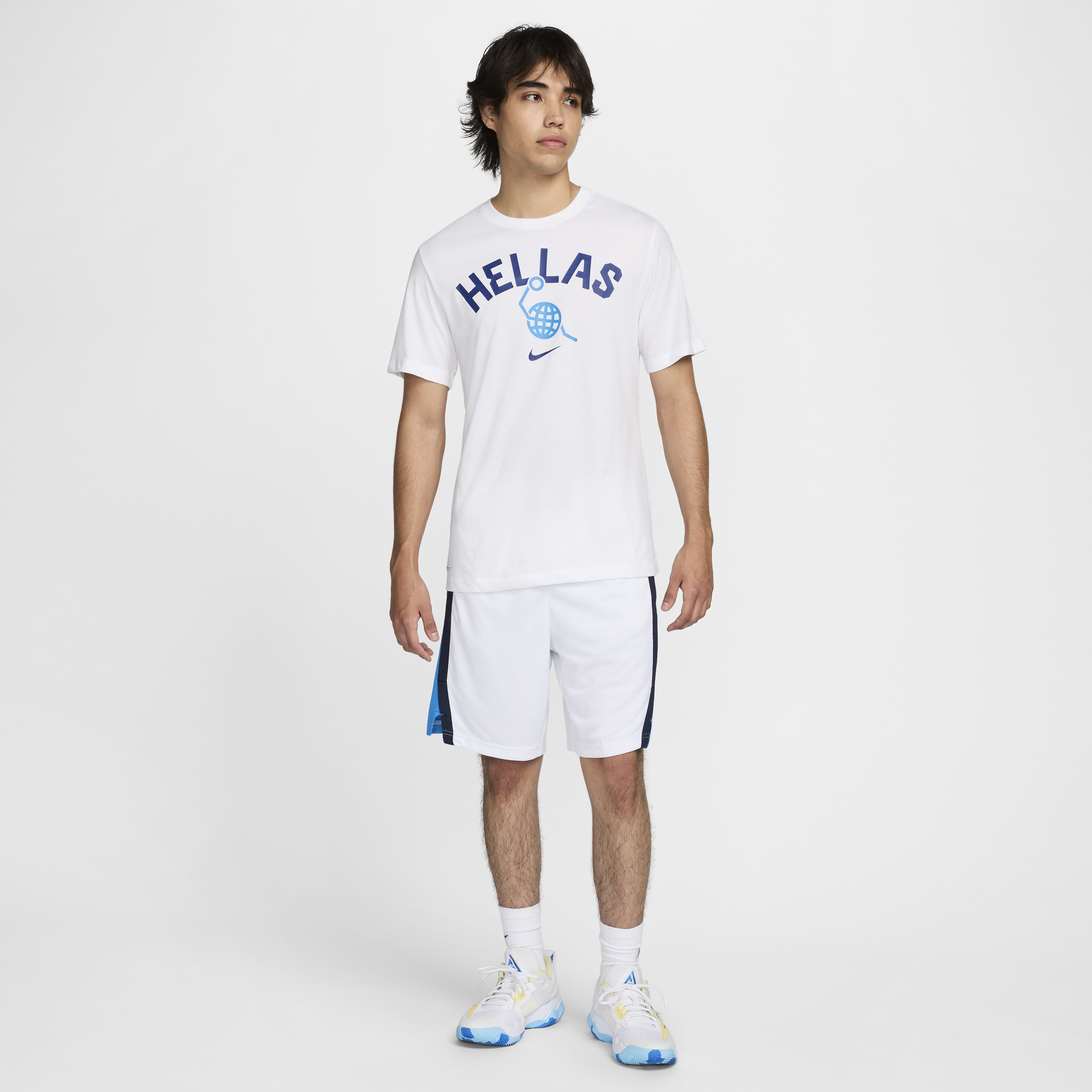 Greece Men's Nike Basketball T-Shirt