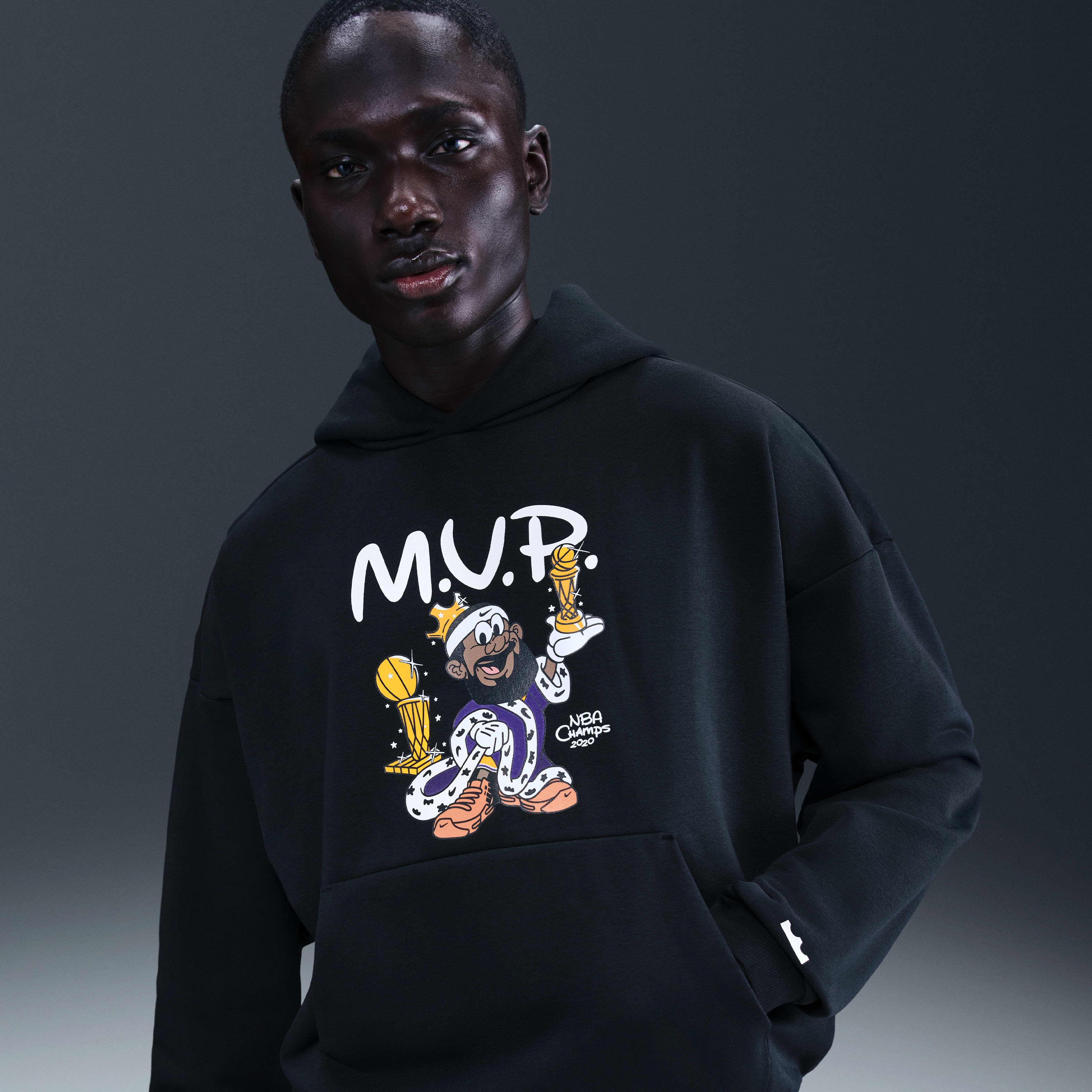 LeBron "Bubble Boy" Men's Nike Therma-FIT Basketball Pullover Hoodie