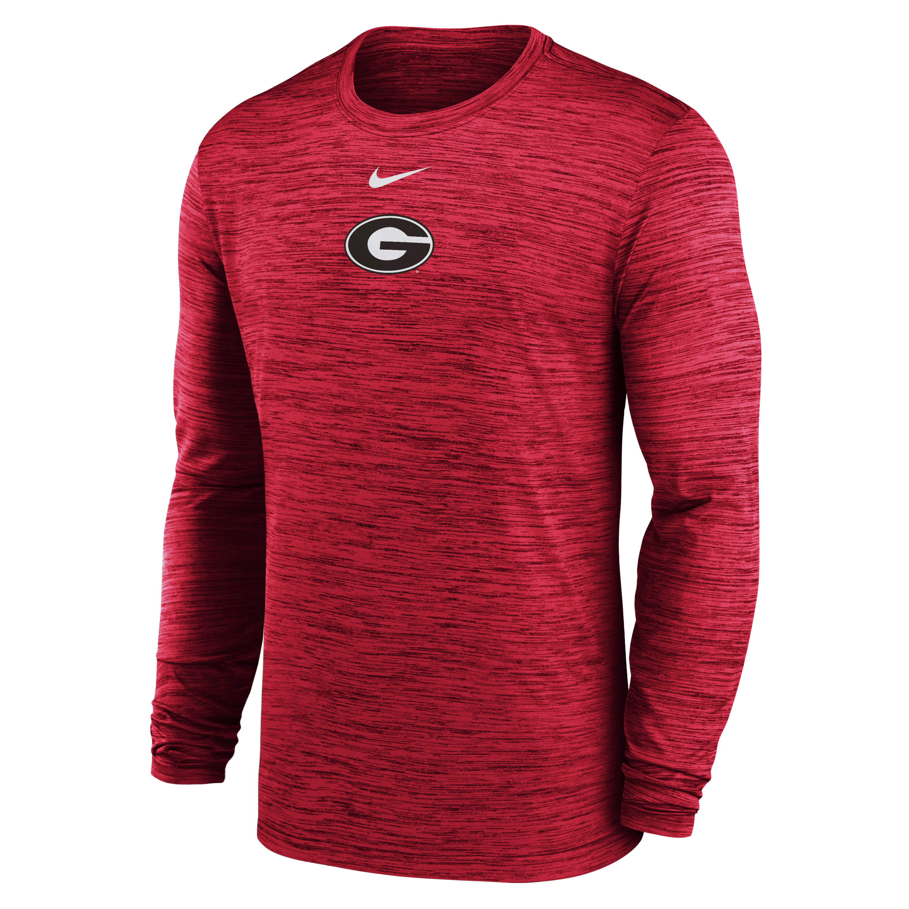 Georgia Sideline Velocity Men's Nike Dri-FIT College Long-Sleeve T-Shirt