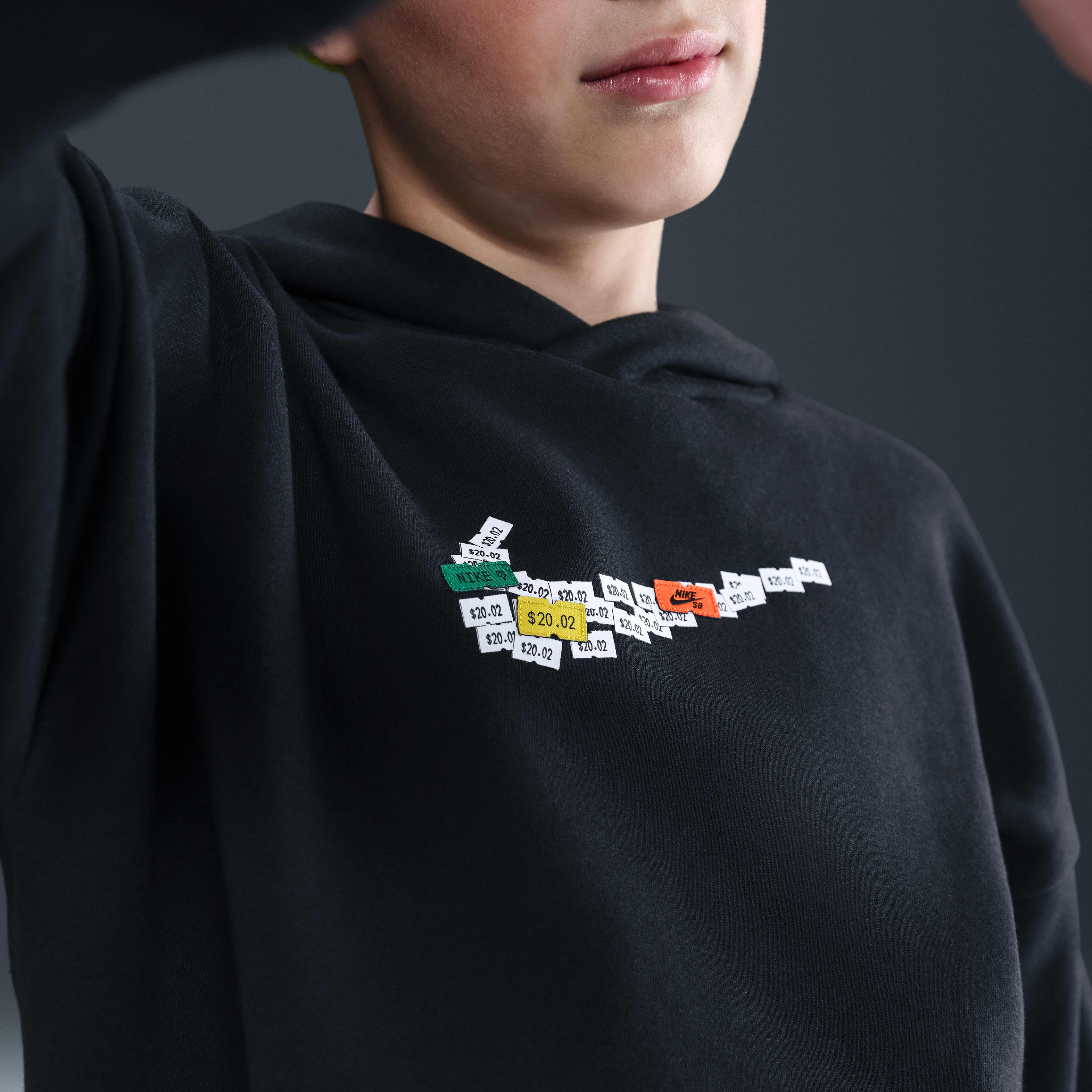 Nike SB Big Kids' Fleece Skate Hoodie