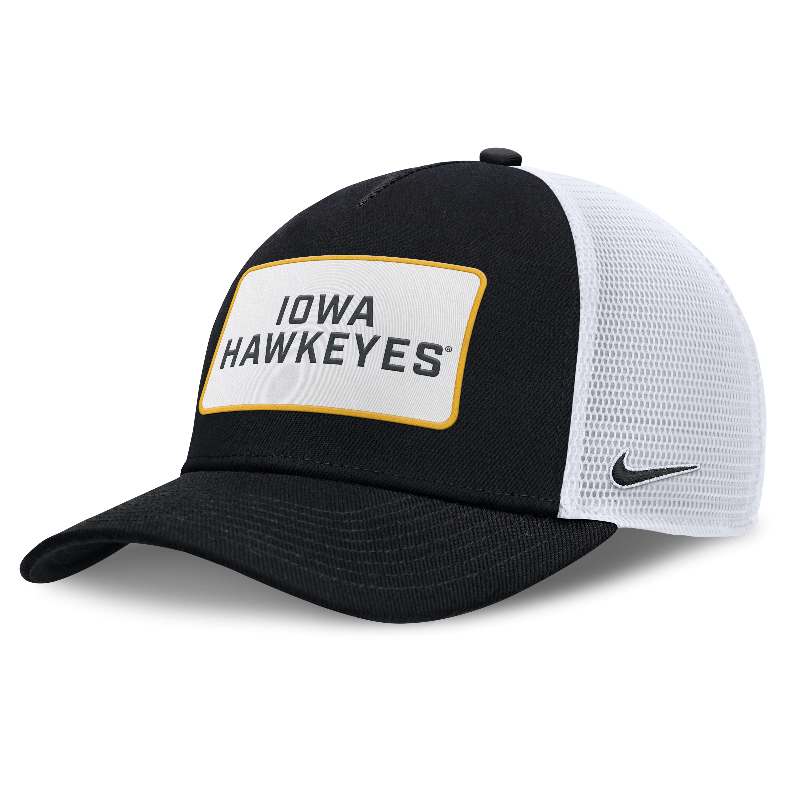 Iowa On-Field Rise Men's Nike College Trucker Adjustable Hat