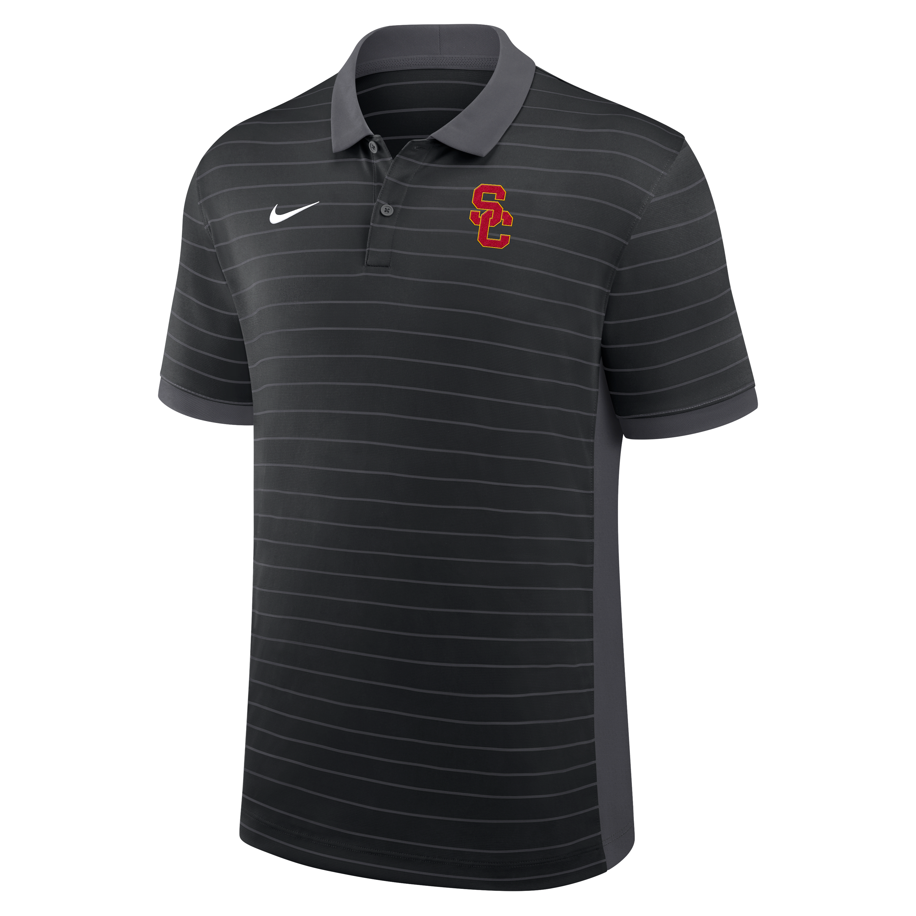 USC Sideline Victory Stripe Men's Nike Dri-FIT College Polo