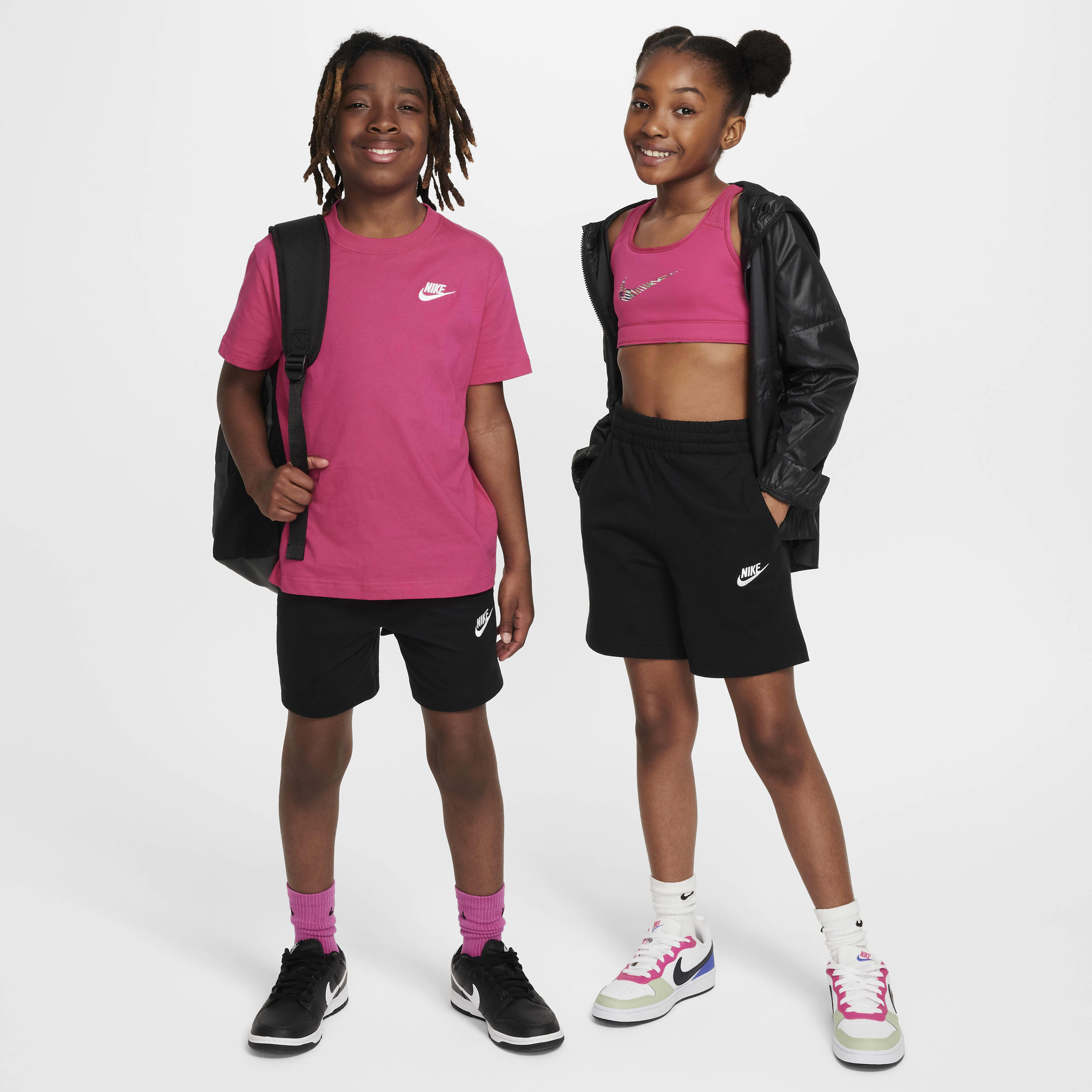 Nike Sportswear Club Big Kids' 6" Knit Shorts