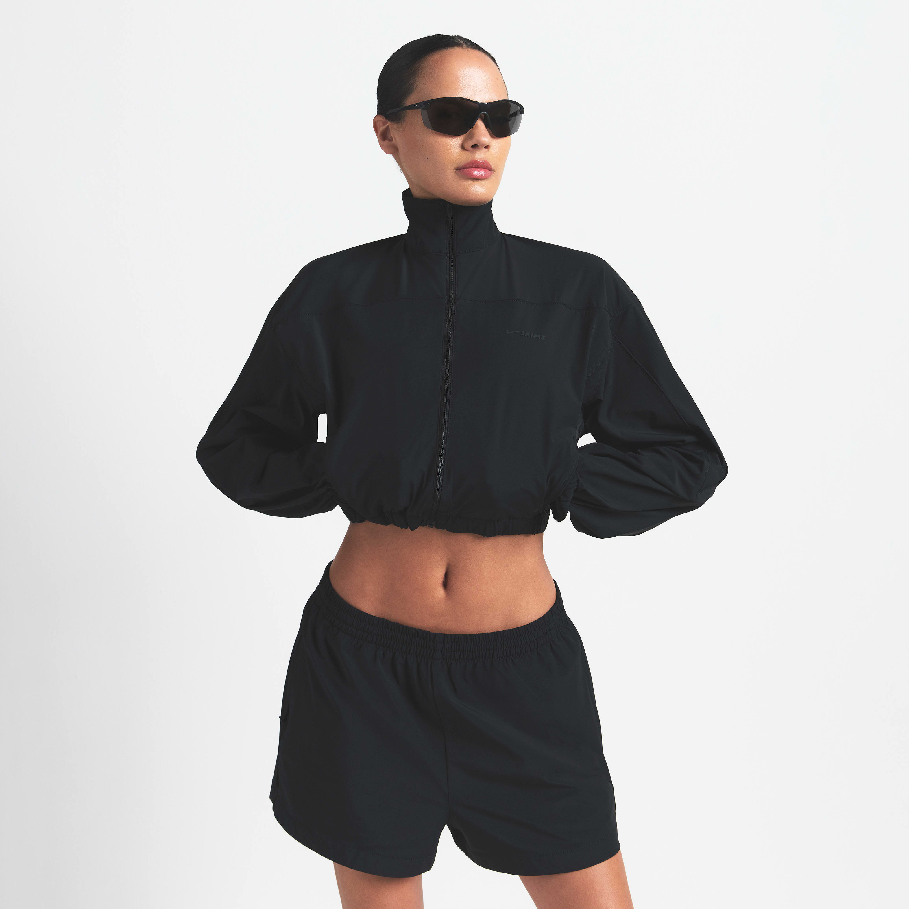 NikeSKIMS Woven Nylon Women's Crop Jacket